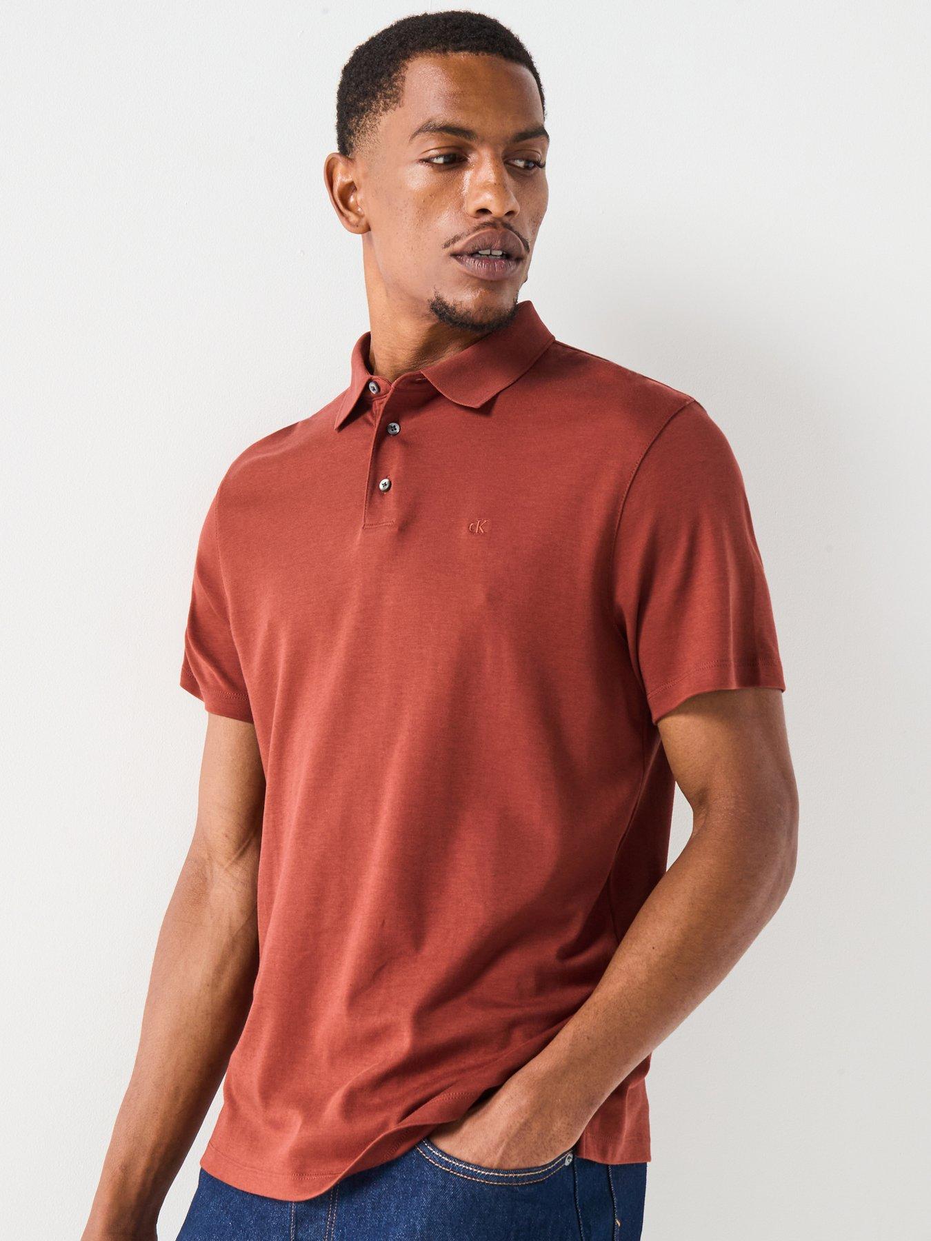 undefined Supima Cotton Small Chest Logo Polo Shirt - Red