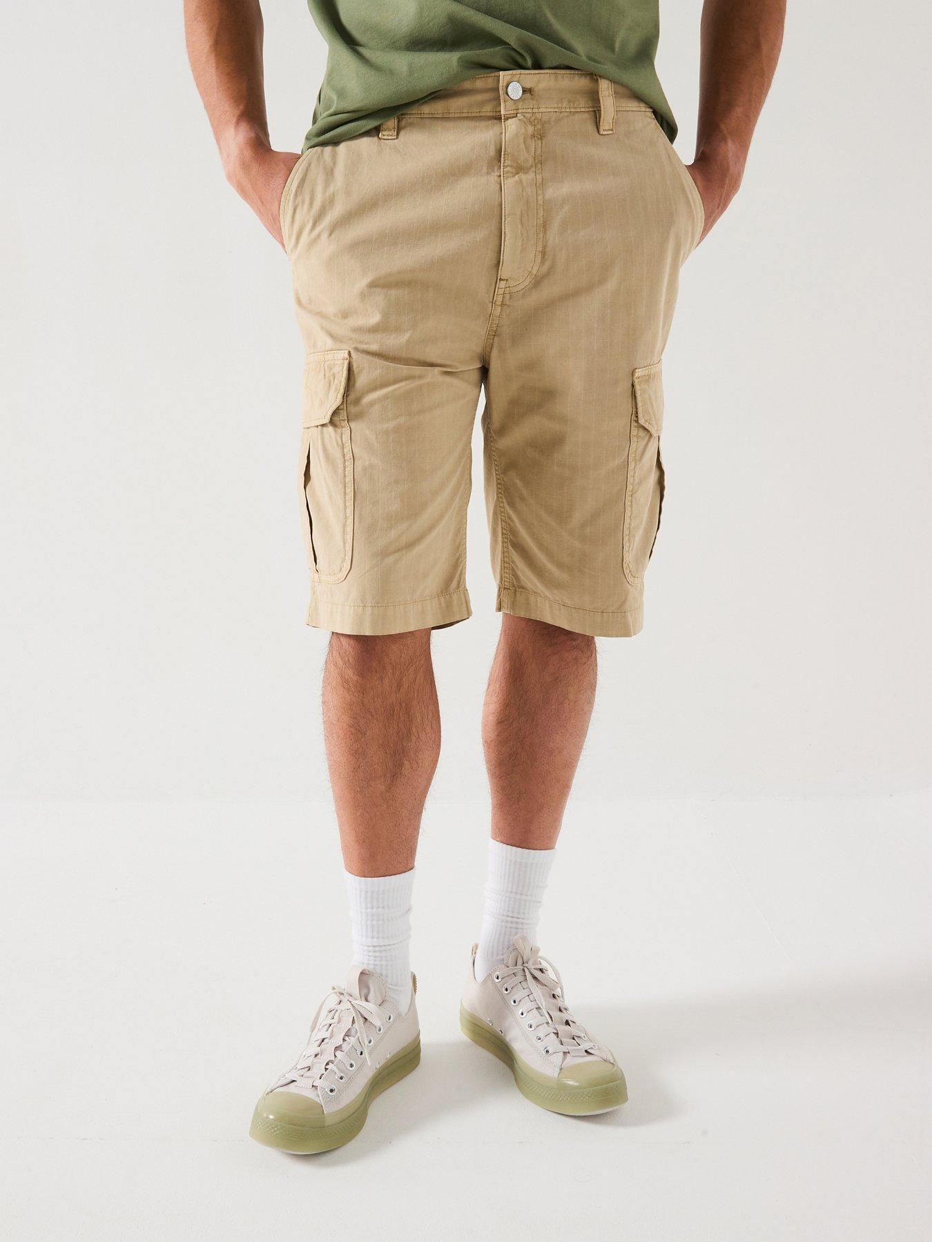 undefined Otis Cargo Regular Fit Shorts - Beige
