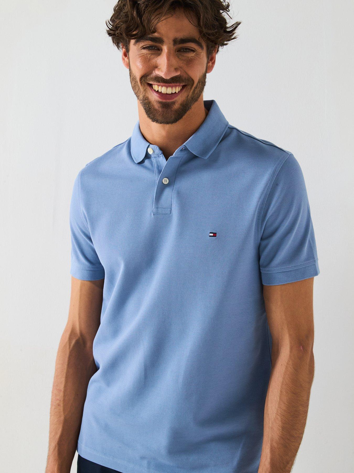 Tommy Hilfiger 1985 Regular Fit Polo Shirt - Light Blue