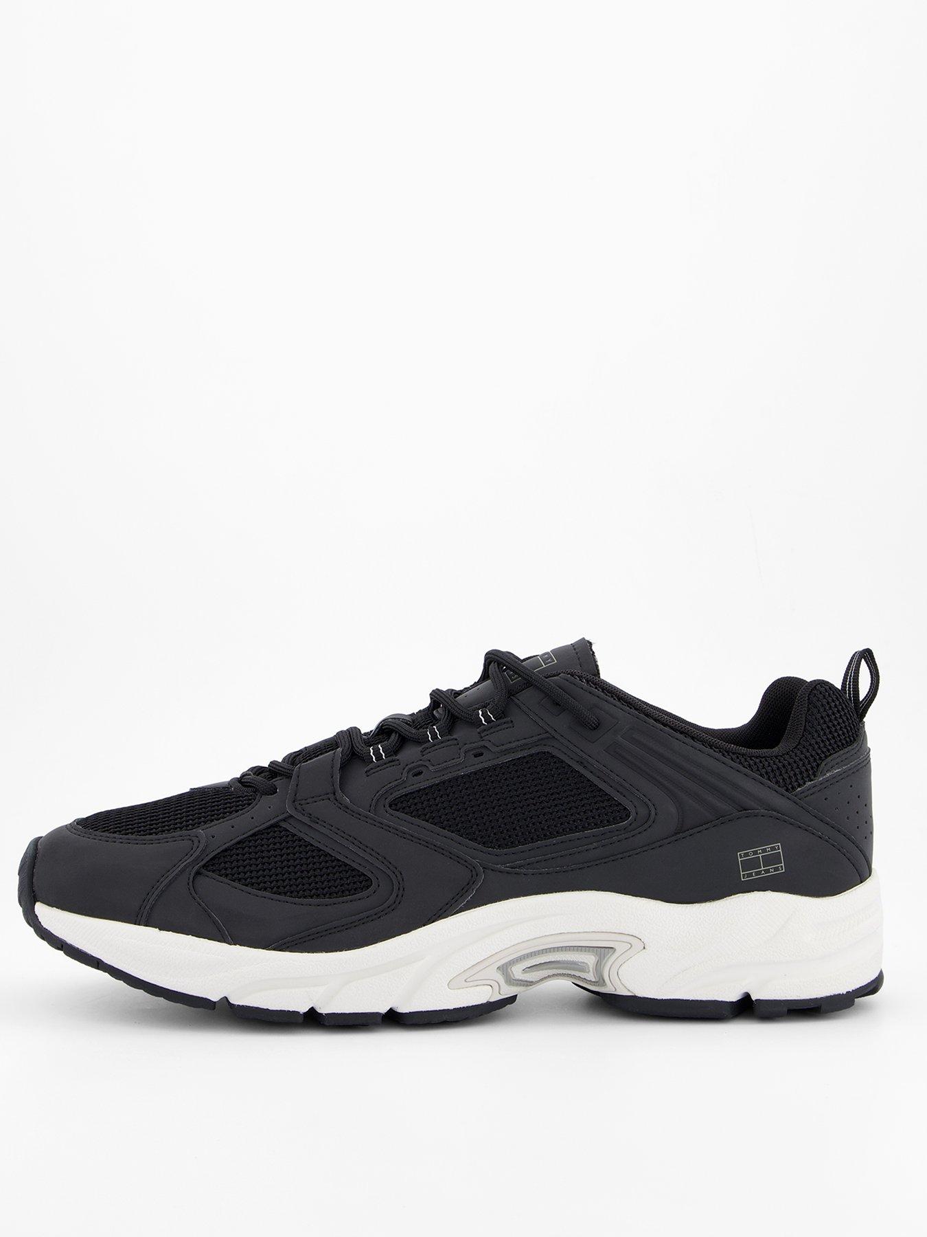 Tommy Jeans Archive' 97 Trainers, Black, Size 45, Men