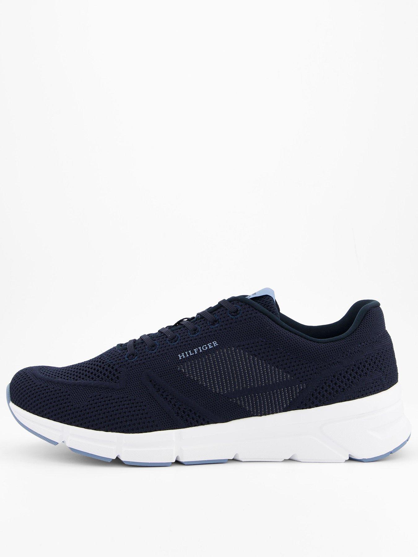 undefined Modern Comfort Knitted Run Trainers - Navy