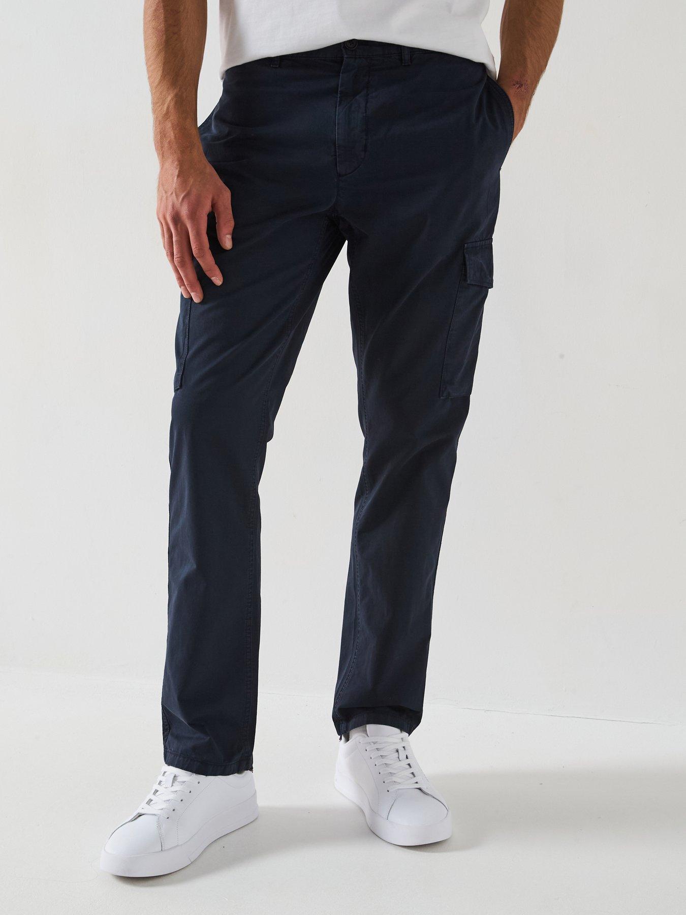 undefined Denton Twill Cargo Pants - Navy