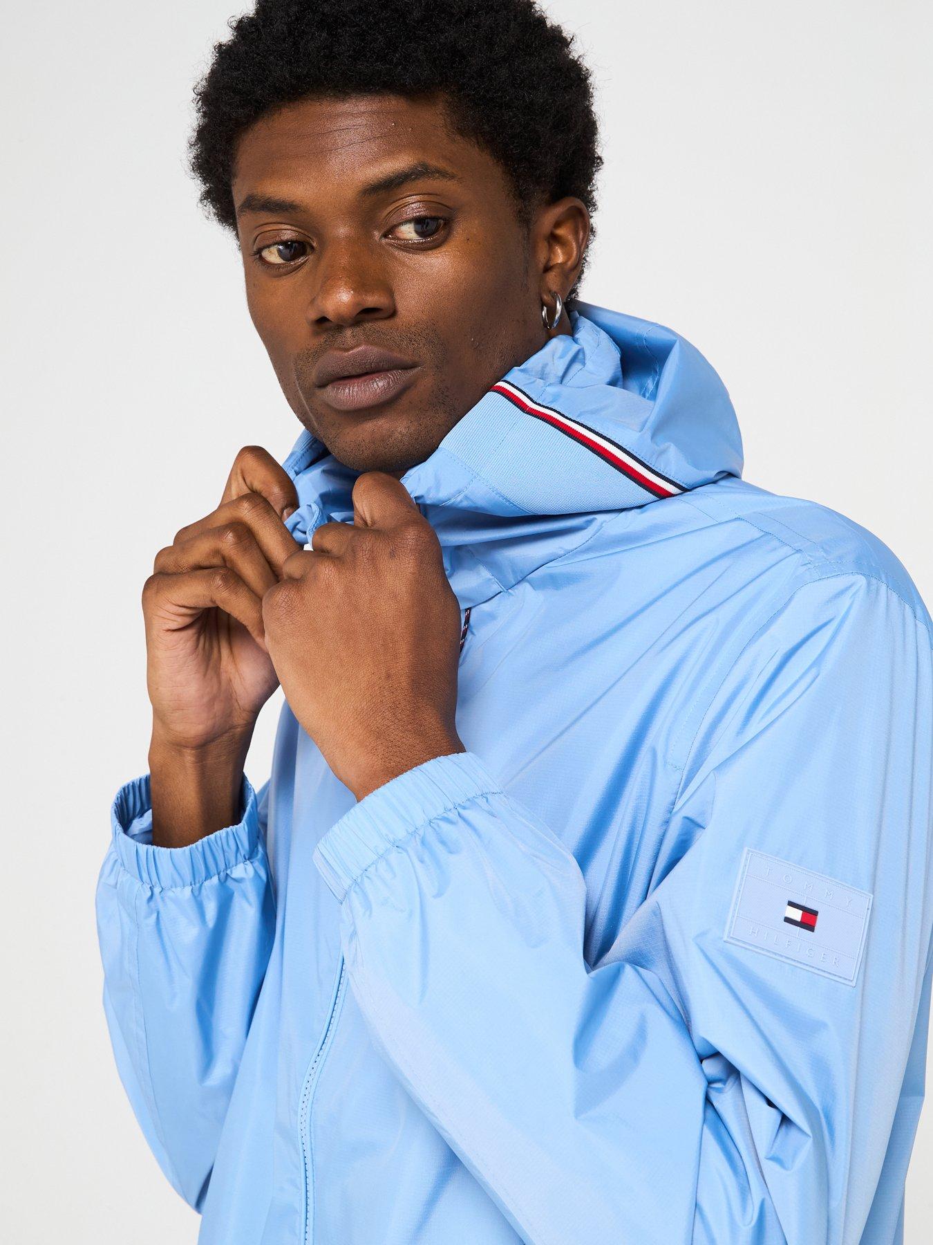 Tommy Hilfiger Rwb Hooded Jacket Blue Very