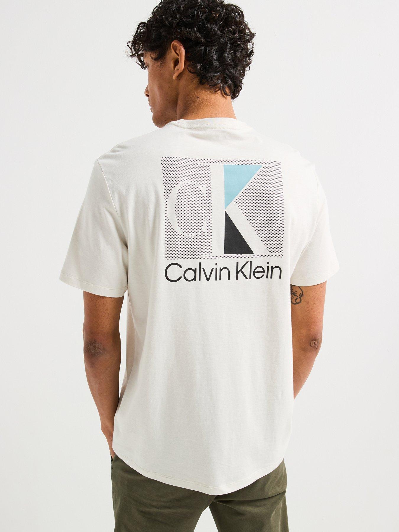 undefined 30S Back Print Logo T-Shirt - Off White