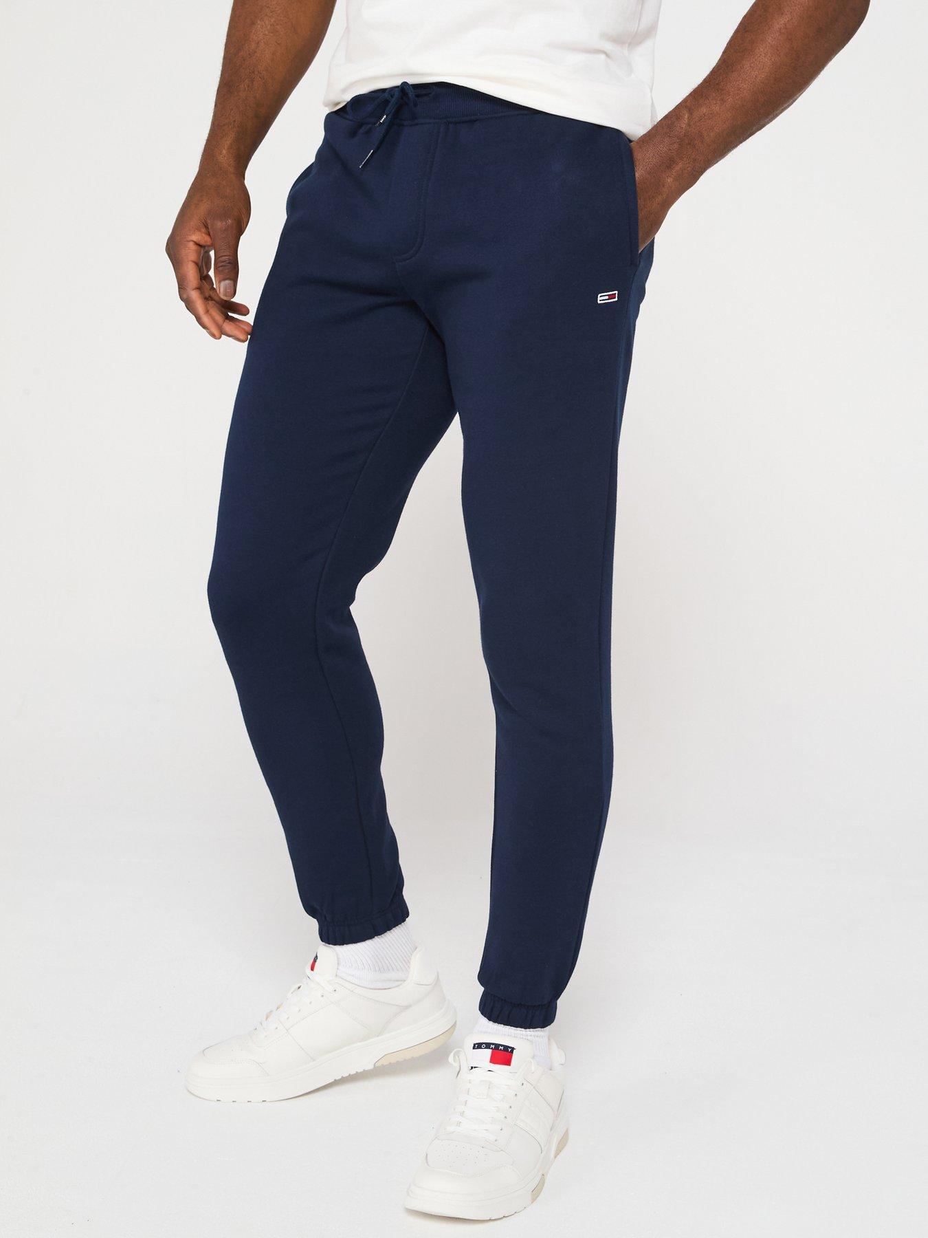 Tommy Jeans Slim Flag Cuff Joggers - Navy