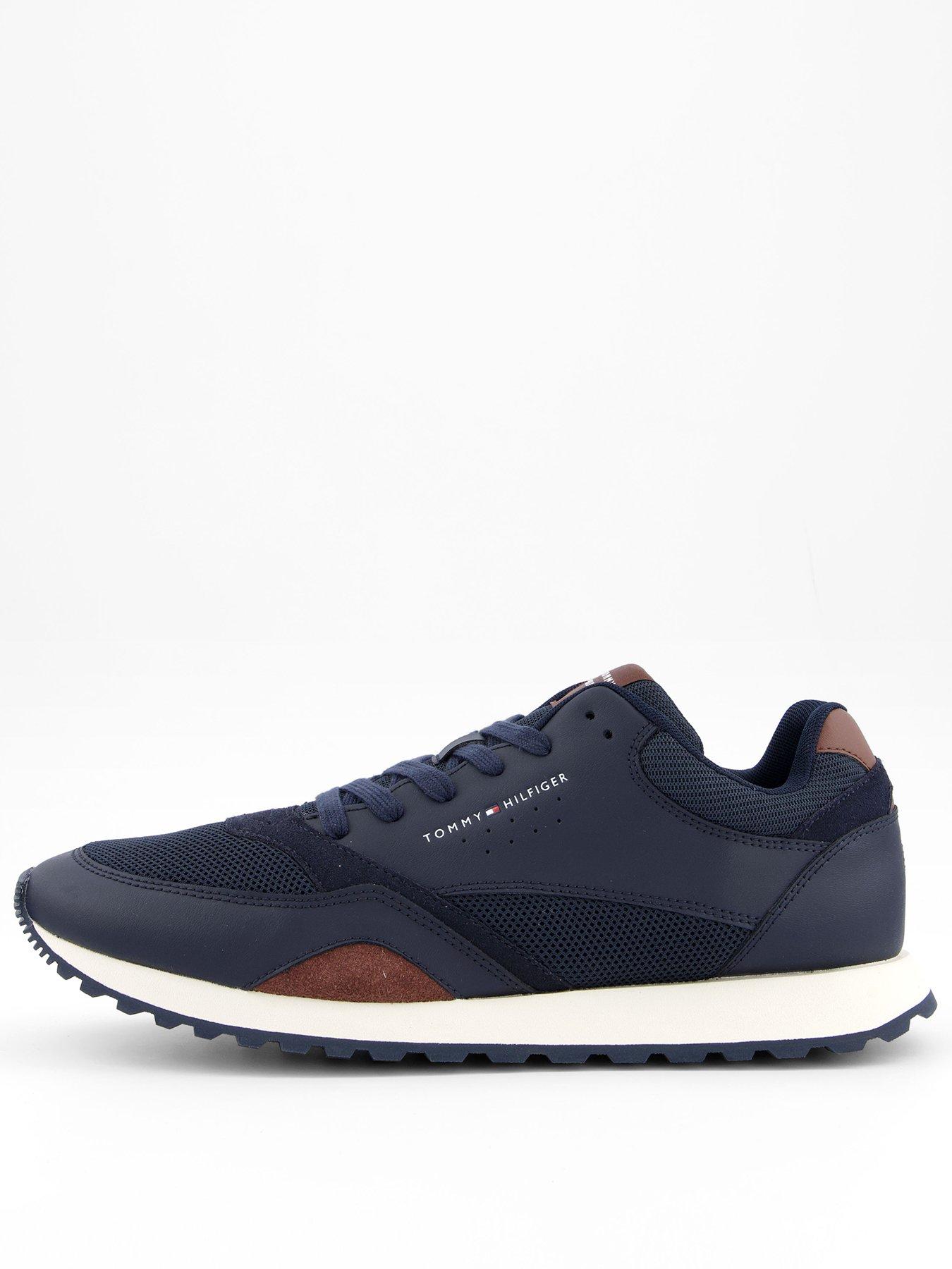 Image 1 of 7 of Tommy Hilfiger Mix Eva Runner Trainers - Navy