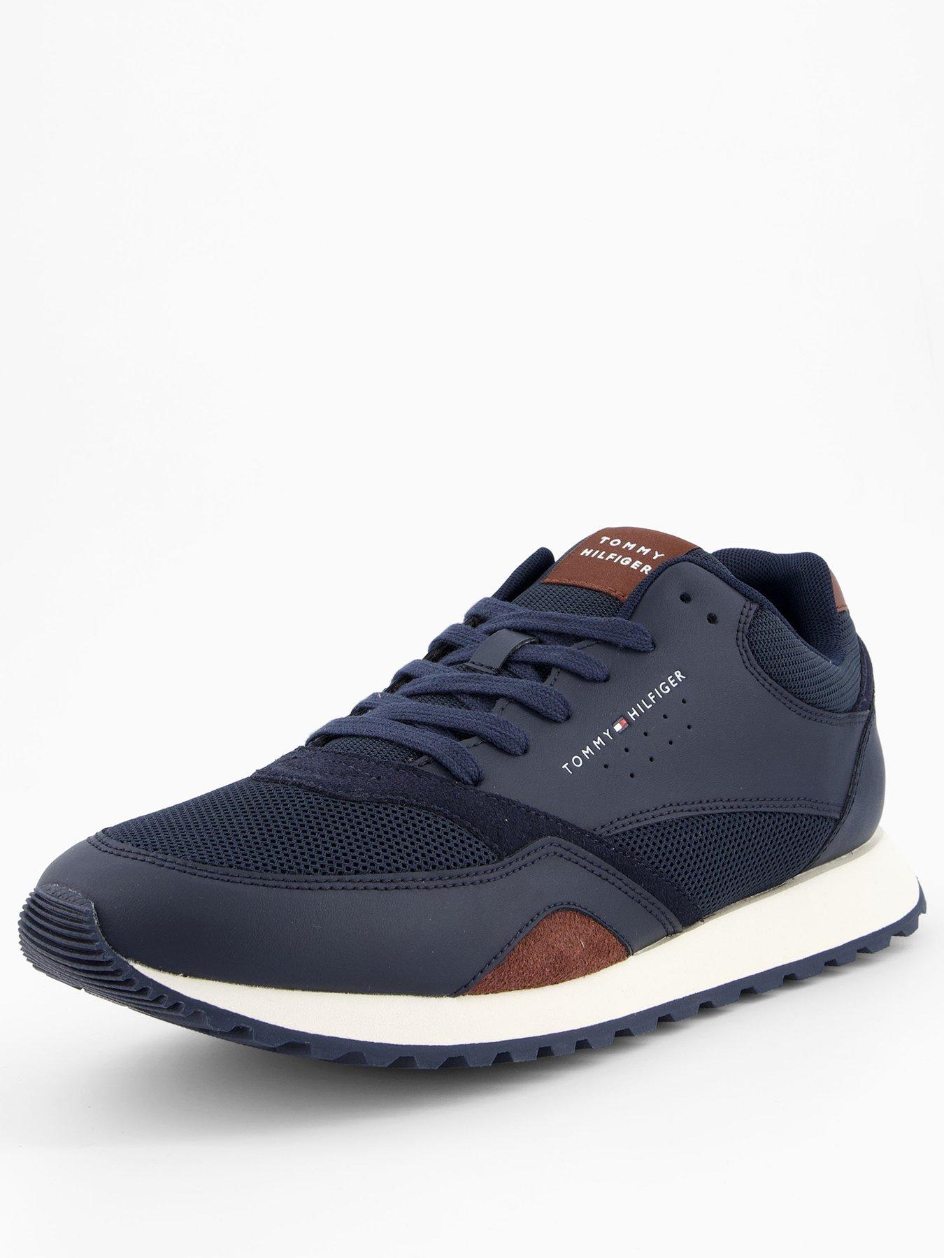 Image 2 of 7 of Tommy Hilfiger Mix Eva Runner Trainers - Navy