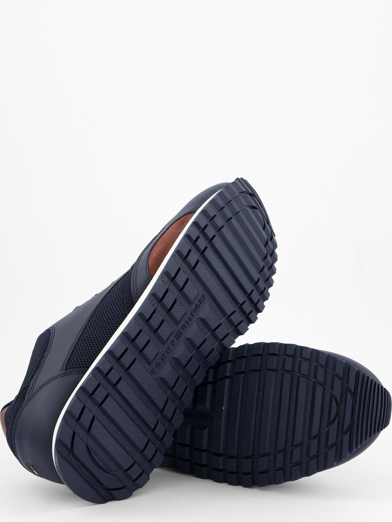 Image 4 of 7 of Tommy Hilfiger Mix Eva Runner Trainers - Navy