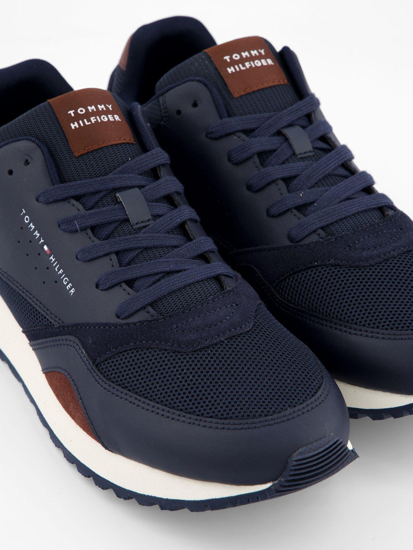 Image 5 of 7 of Tommy Hilfiger Mix Eva Runner Trainers - Navy