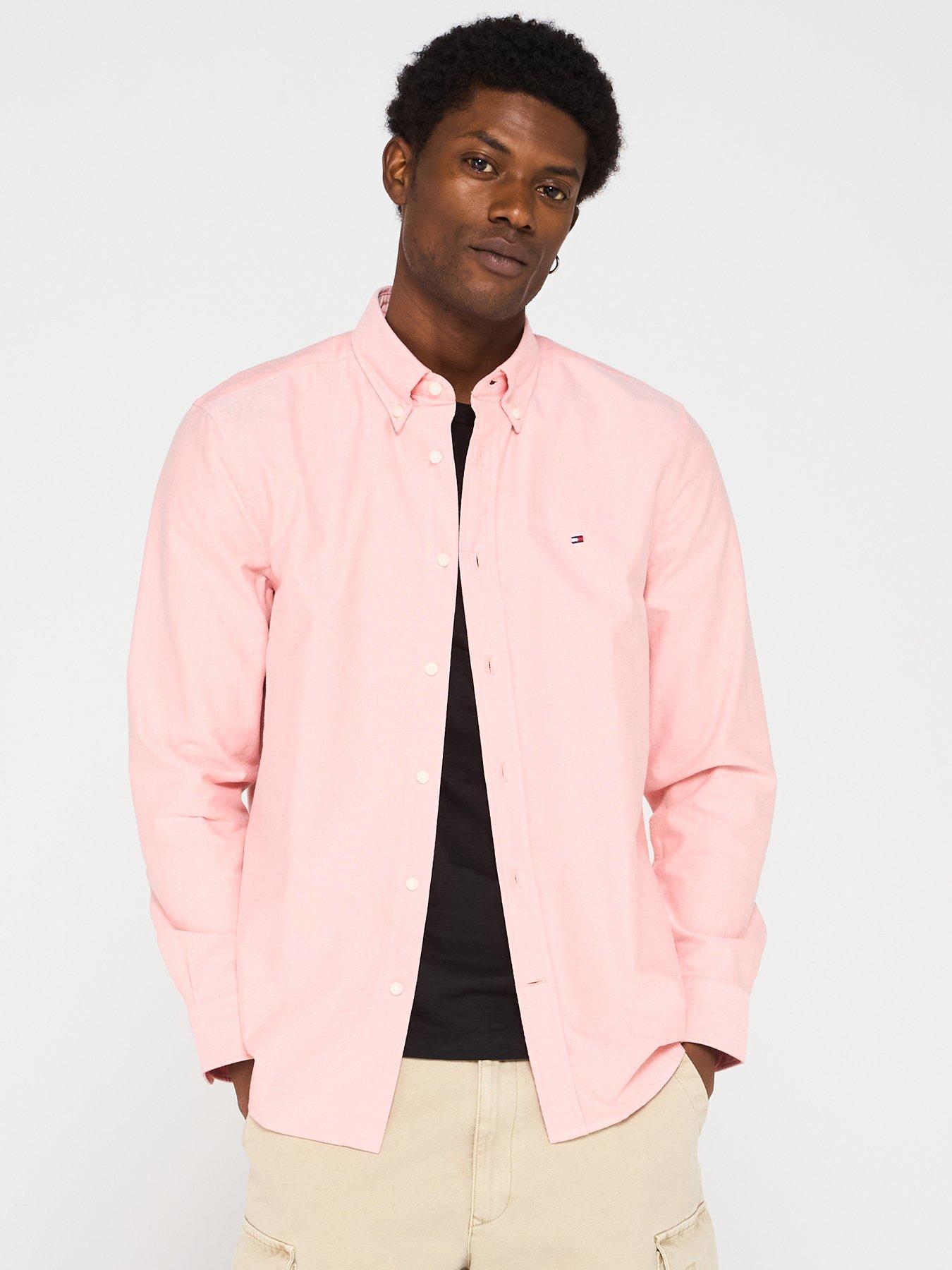 Tommy Hilfiger Solid Heritage Oxford Regular Fit Shirt Pink Very