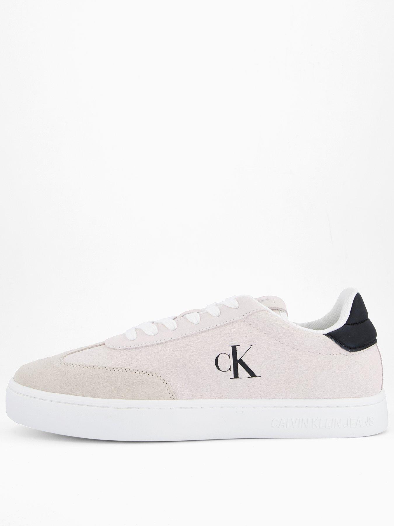 undefined Classic Suede Cupsole Trainers - Off White