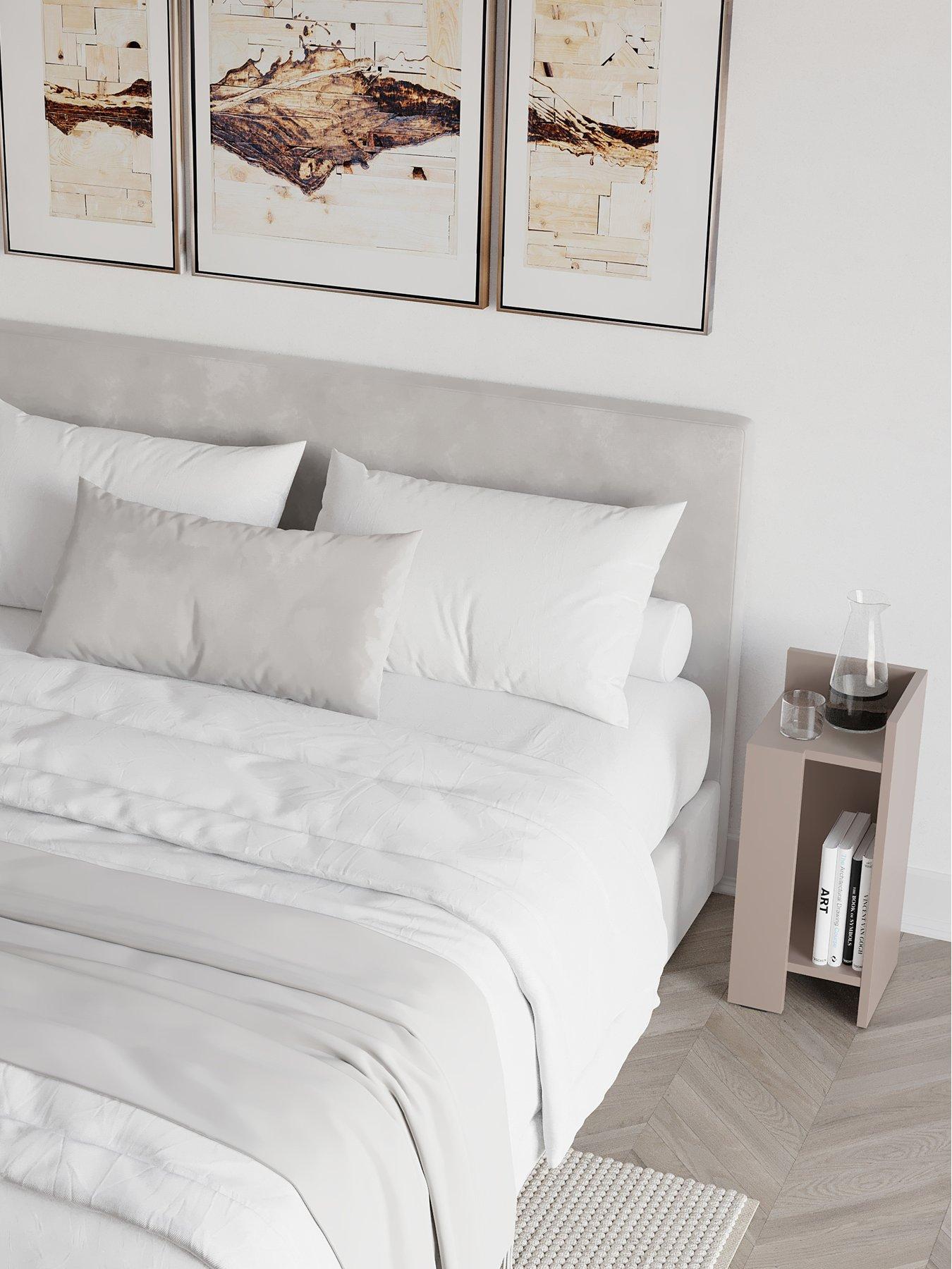 undefined Elos Bedside Table - Set Of 2 - Mocha