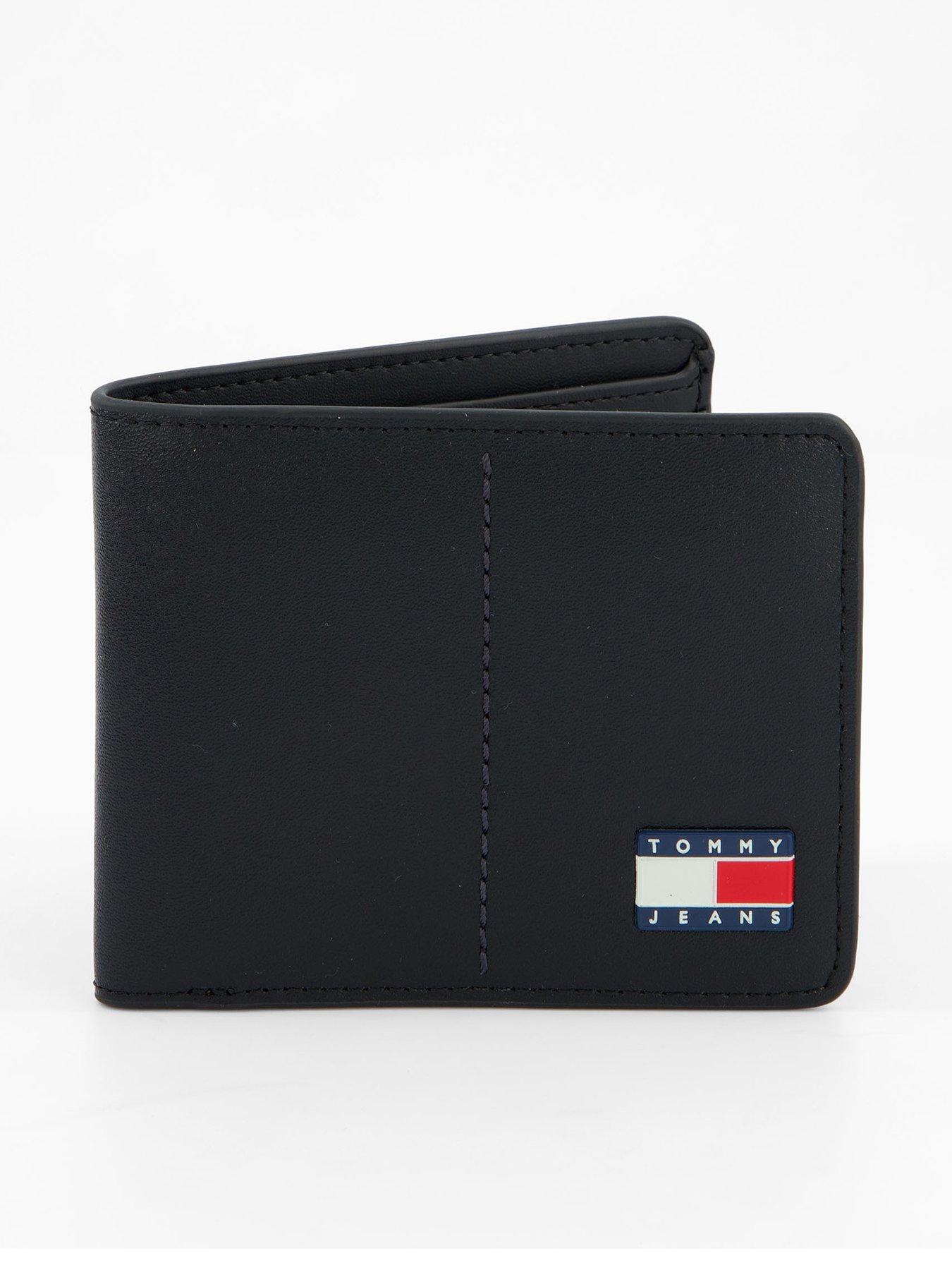undefined Tommy Jeans Heritage Leather Wallet - Black