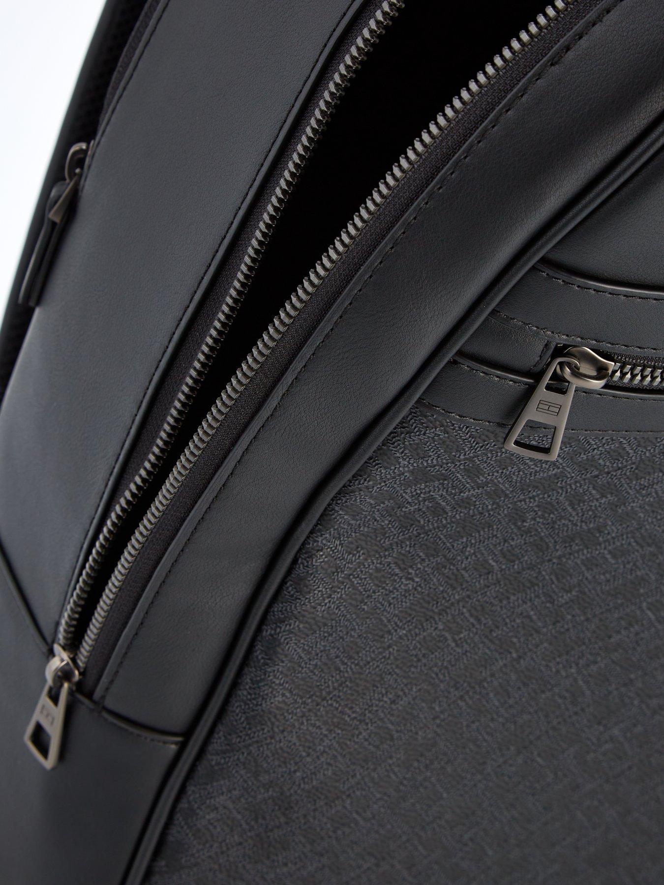 Image 4 of 4 of Tommy Hilfiger TH Monogram Textured Backpack