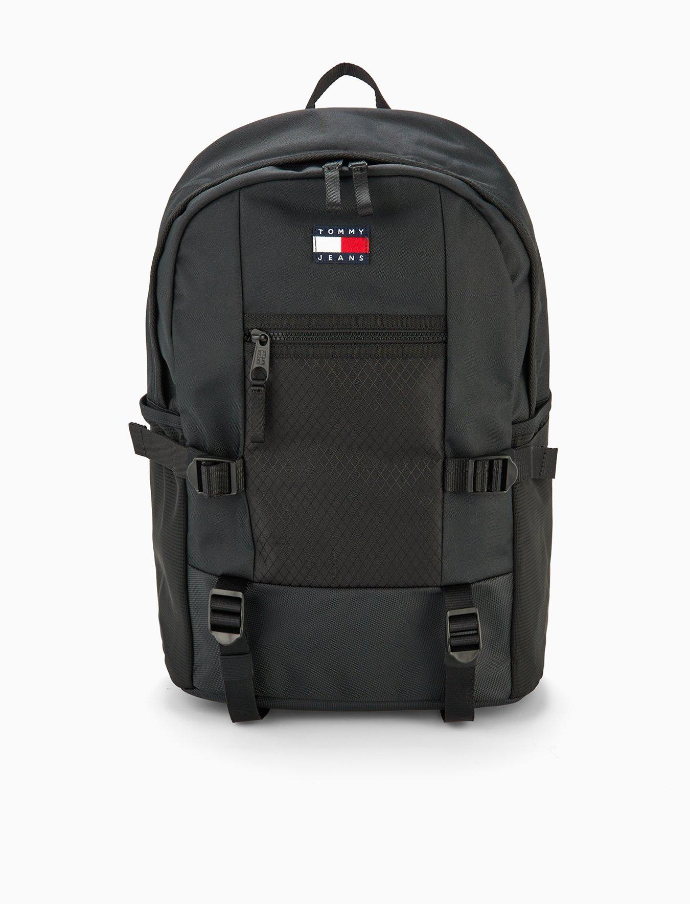 Image 1 of 4 of Tommy Jeans Archive Backpack - Black