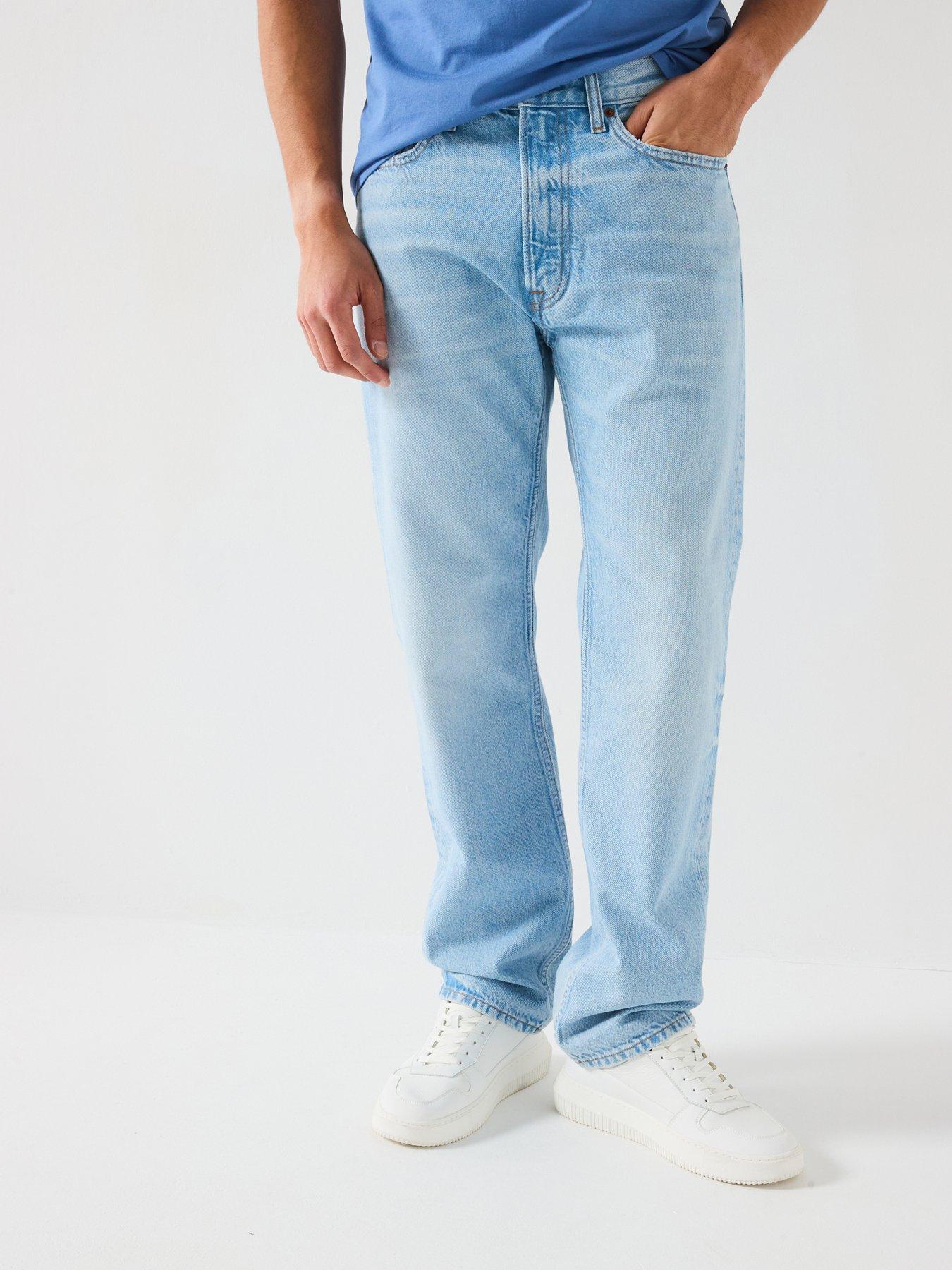 undefined Standard Straight Jeans - Light Wash
