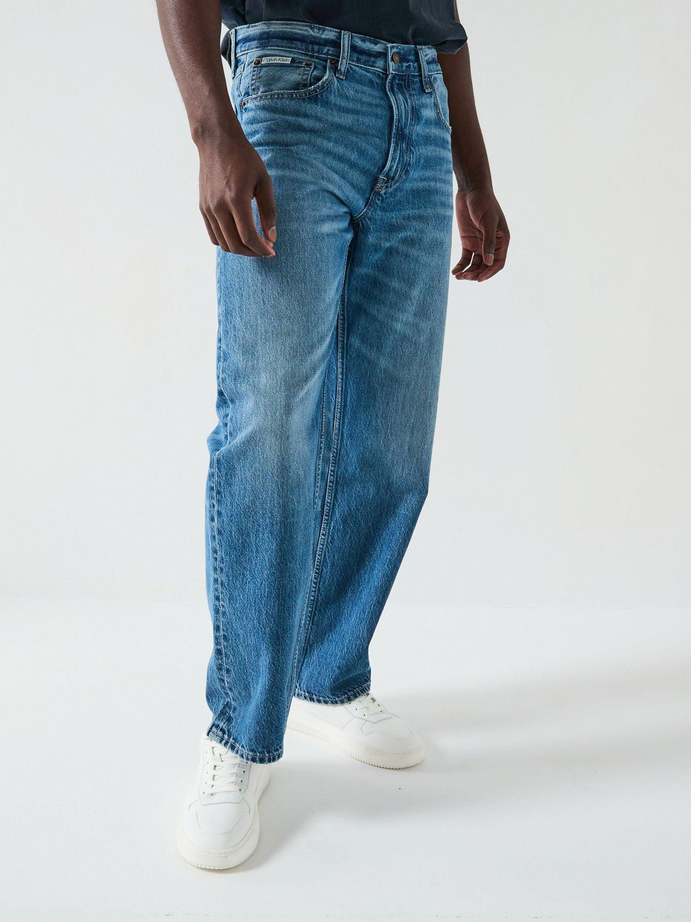 Calvin Klein Jeans 90s Straight Fit Jeans - Mid Wash