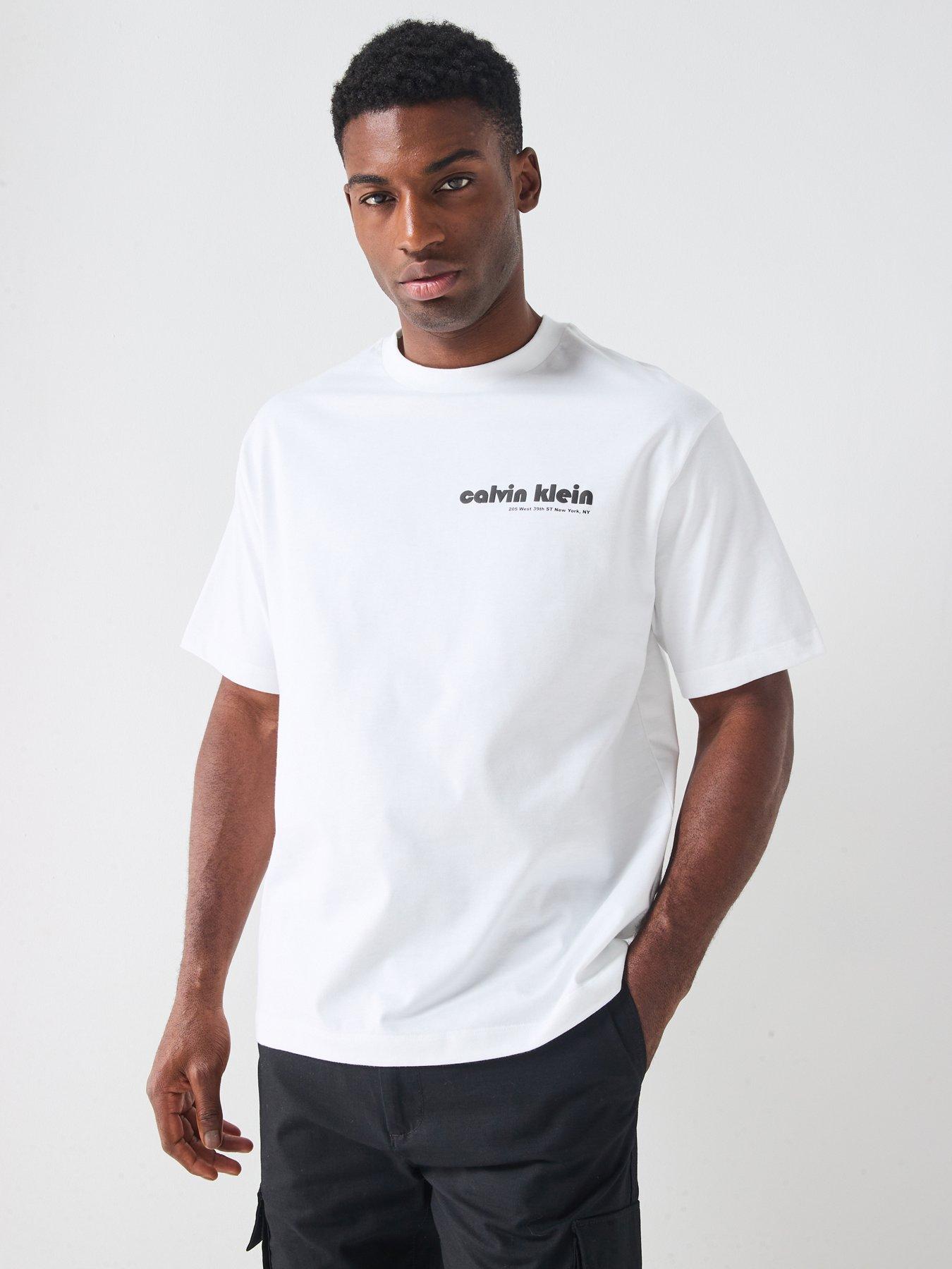 undefined Bauhaus Embroidered Logo T-Shirt - White