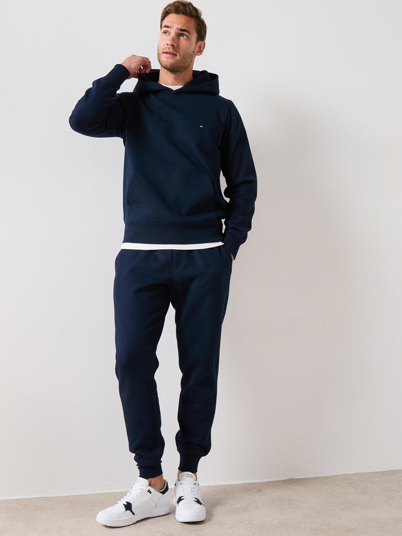Image 4 of 6 of Tommy Hilfiger Flag Logo Tracksuit - Grey