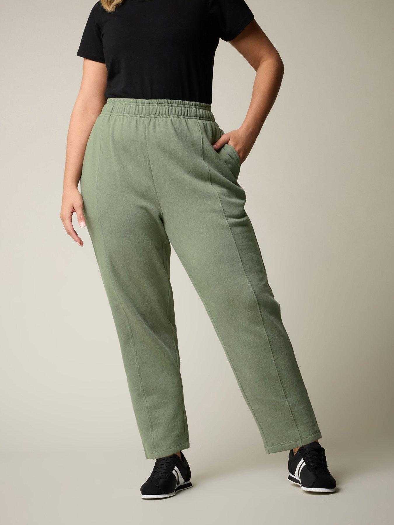undefined Curve Wide Leg Jogger