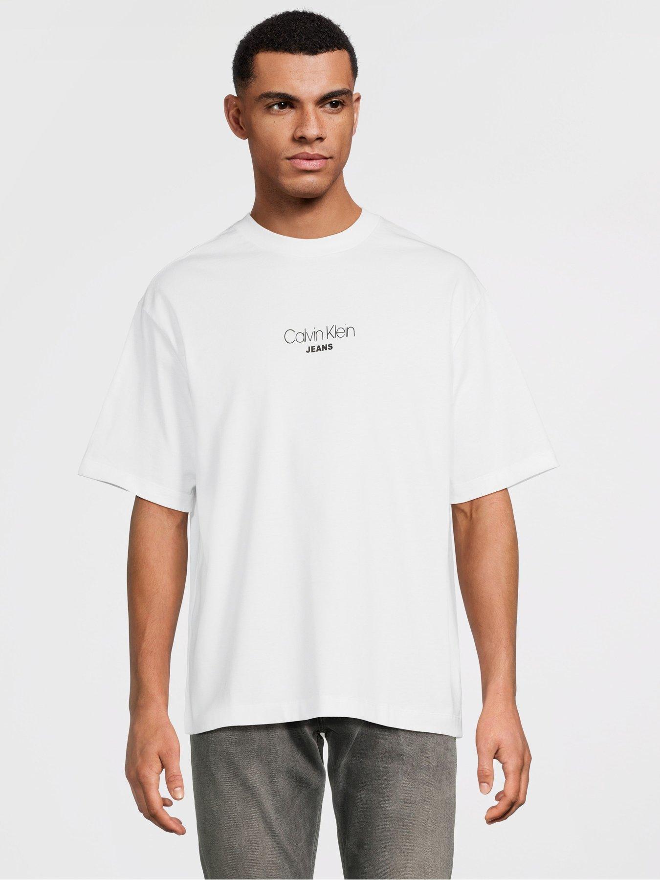 undefined Shirt Sleeve Relaxed Fit Graphic T-Shirt - White