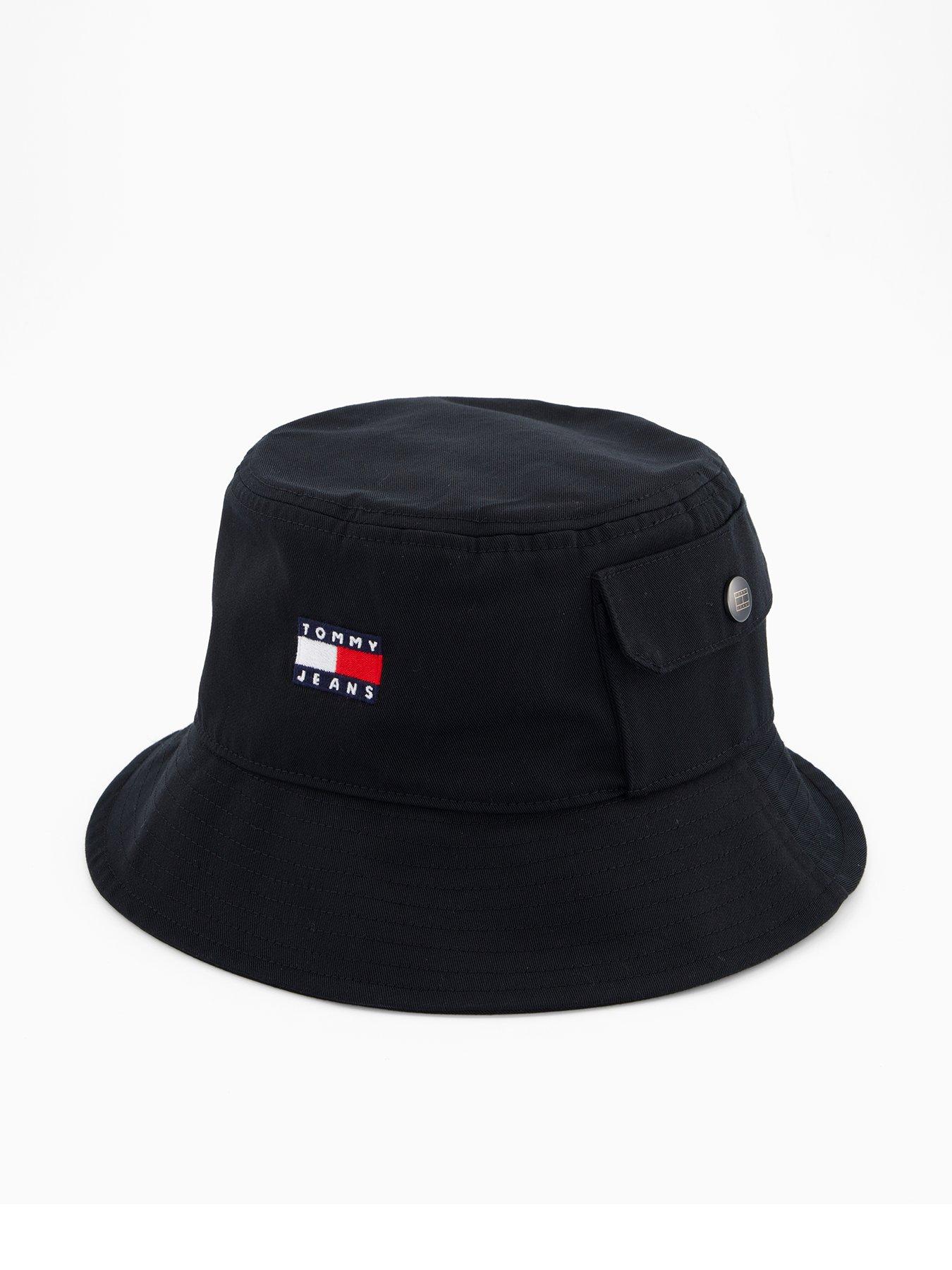 undefined Heritage Flag Bucket Hat - Black