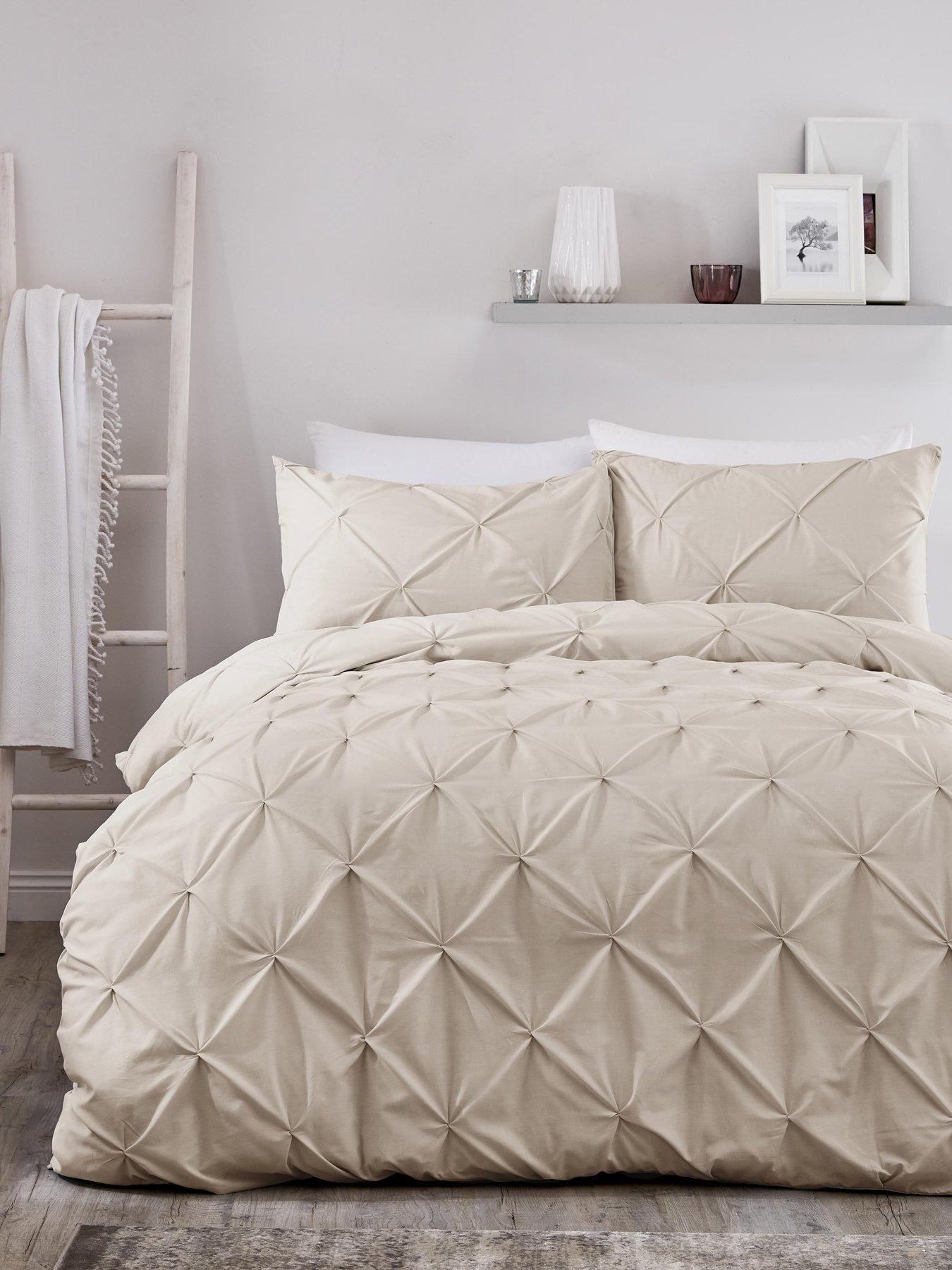 Serene Lara Duvet Cover Set in Natural