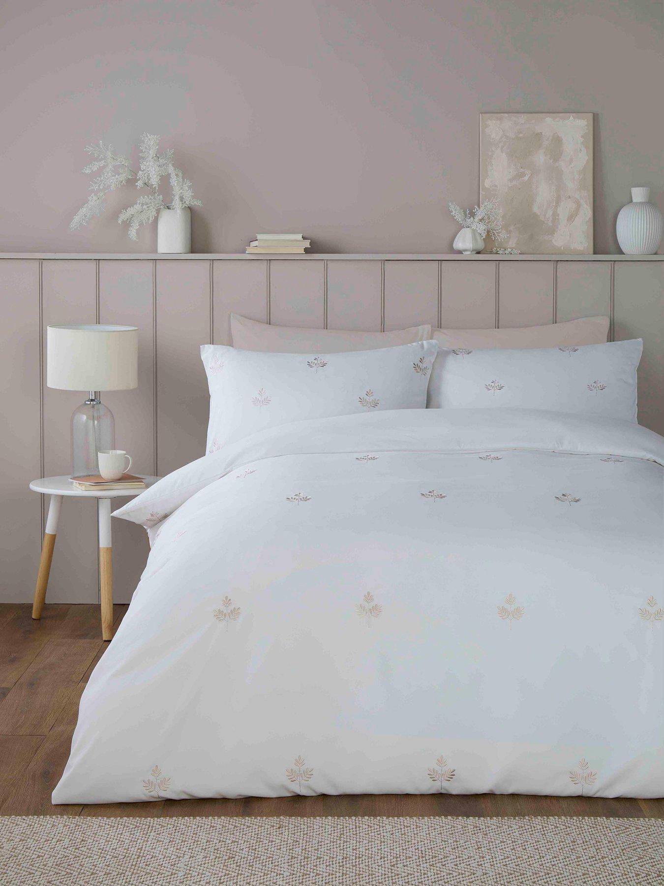 undefined Emily Embroidery Duvet Cover Set
