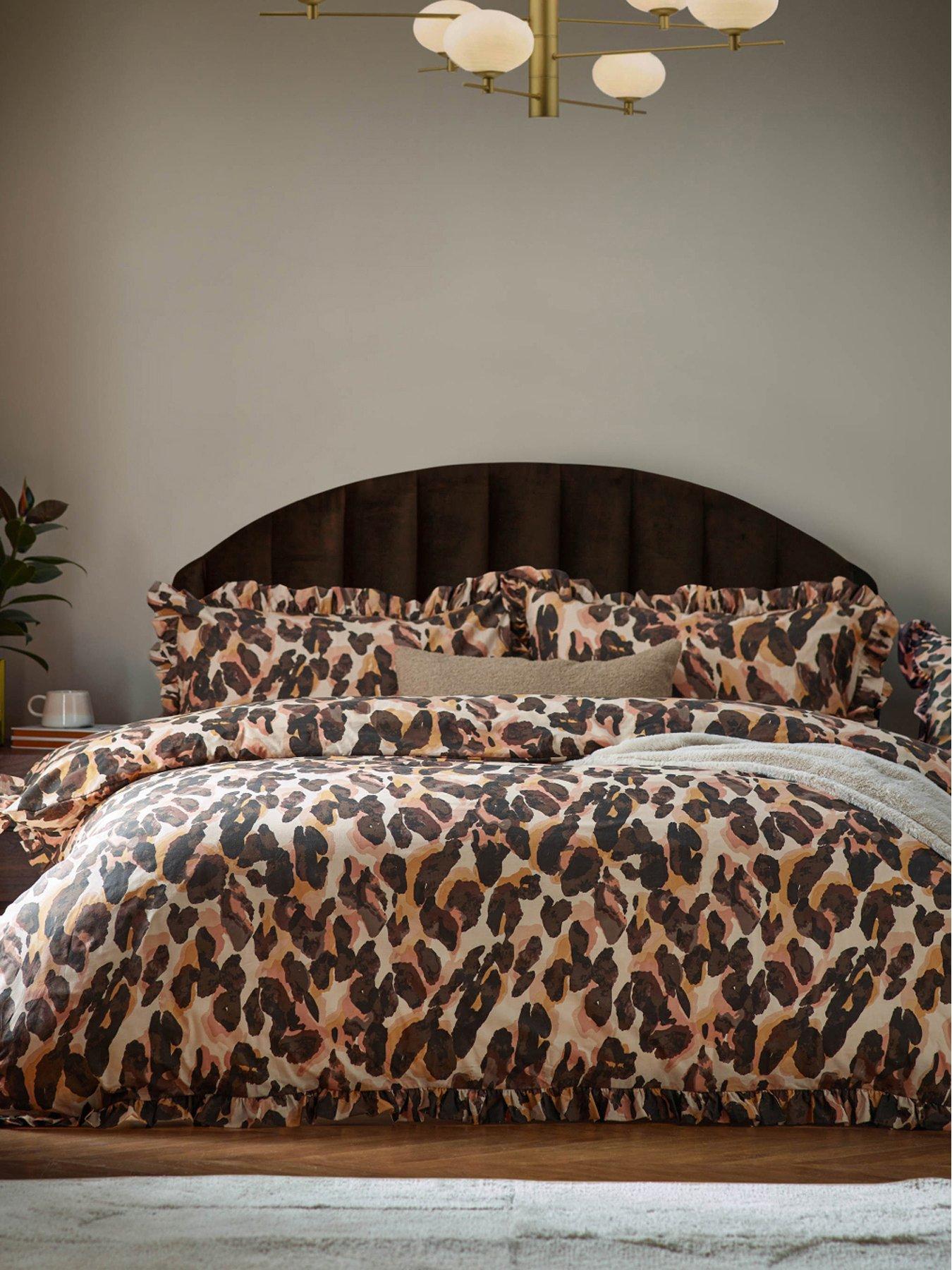 undefined Leopard Multi Duvet Set- Single