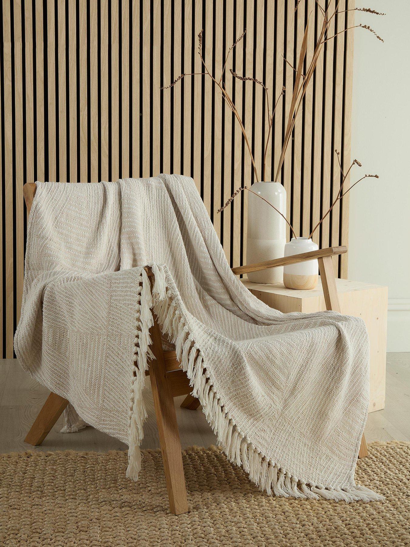 Appletree Myan 100% Cotton Throw- 130x180cm