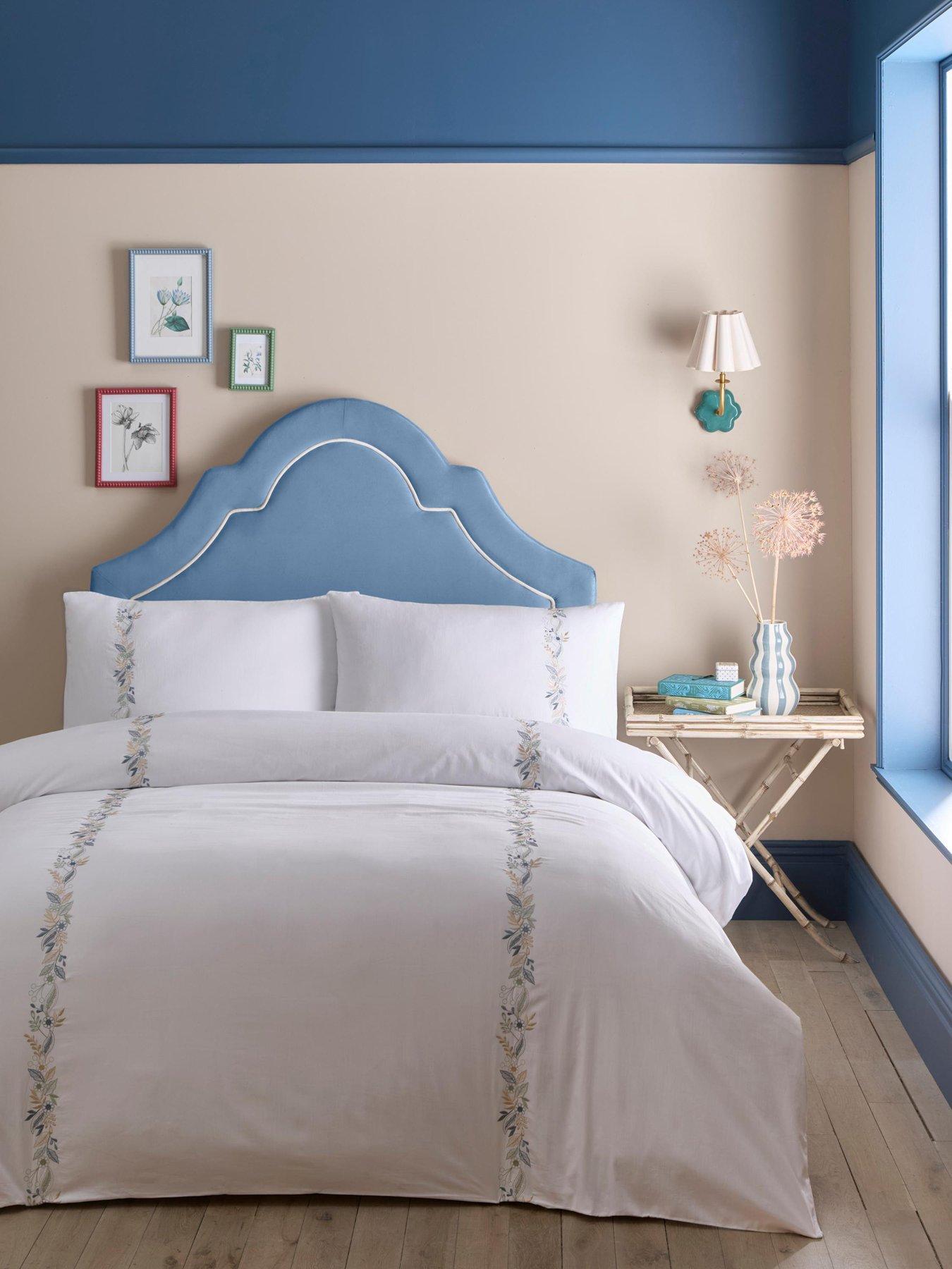 undefined Julianna Embroidery 100% Cotton Duvet Set
