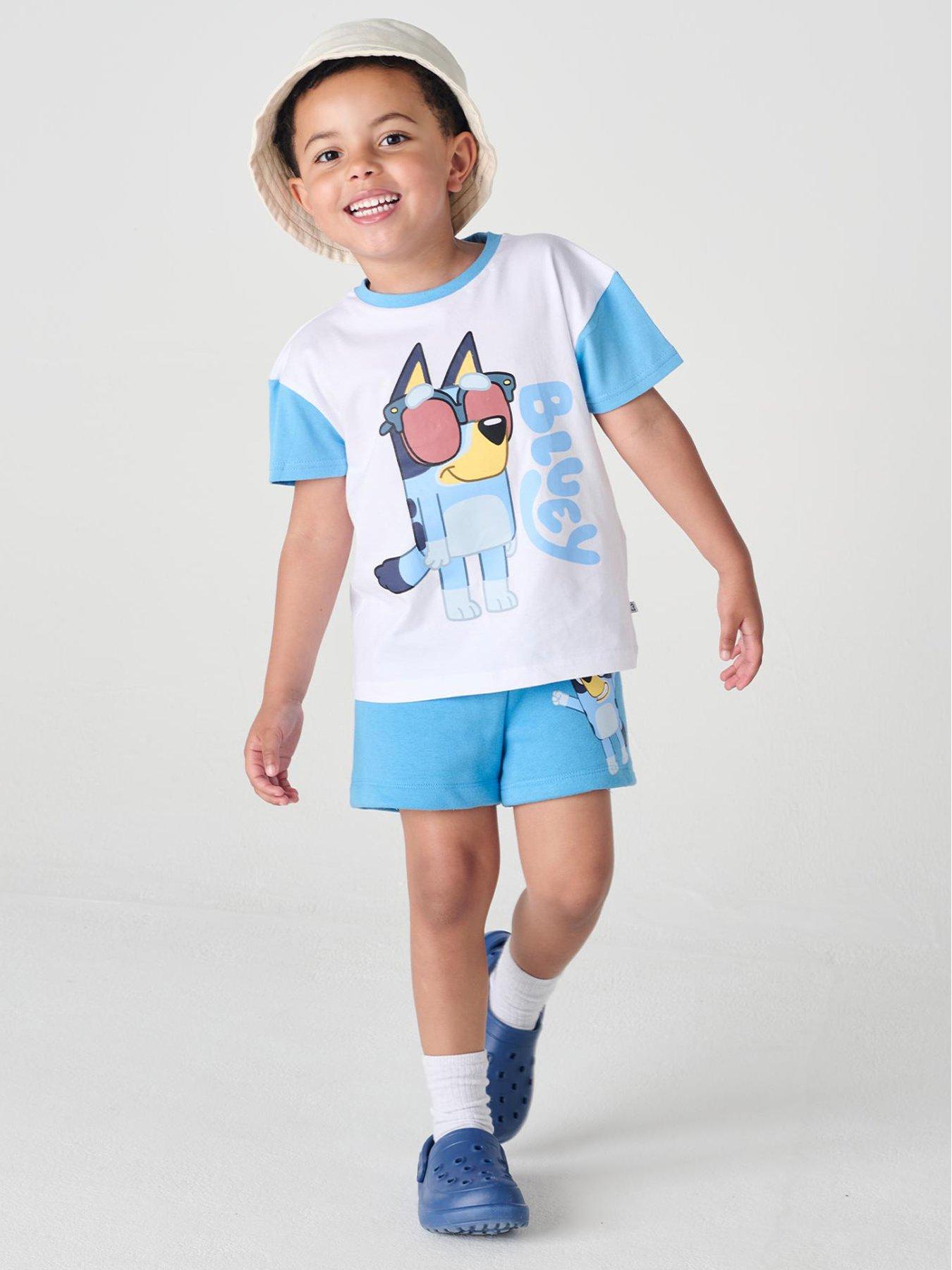 Image 2 of 4 of Brand Threads Bluey Boys T-Shirt &amp; Shorts Set - Multi