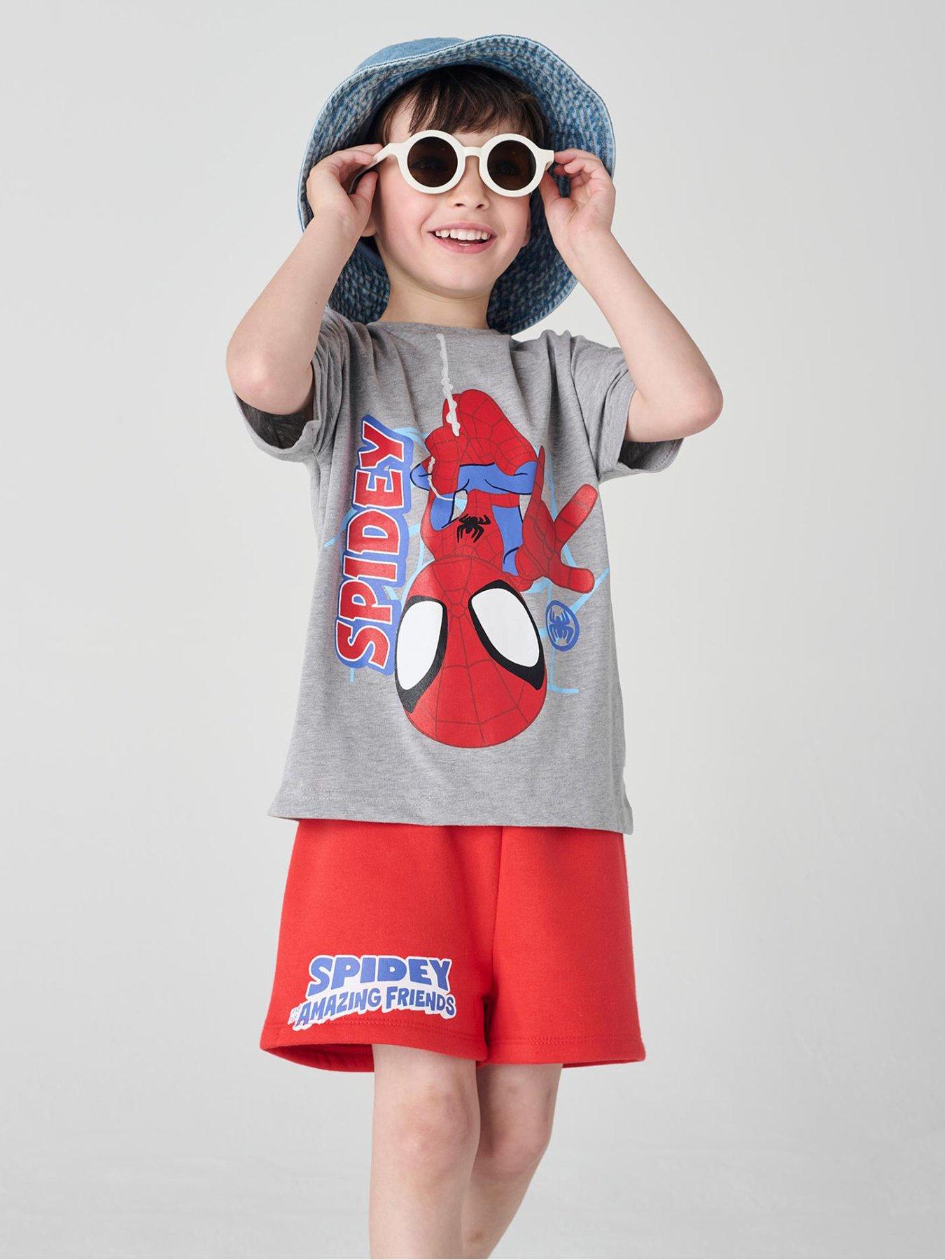Image 2 of 5 of Brand Threads Spidey And His Amazing Friends Daywear Set - Multi