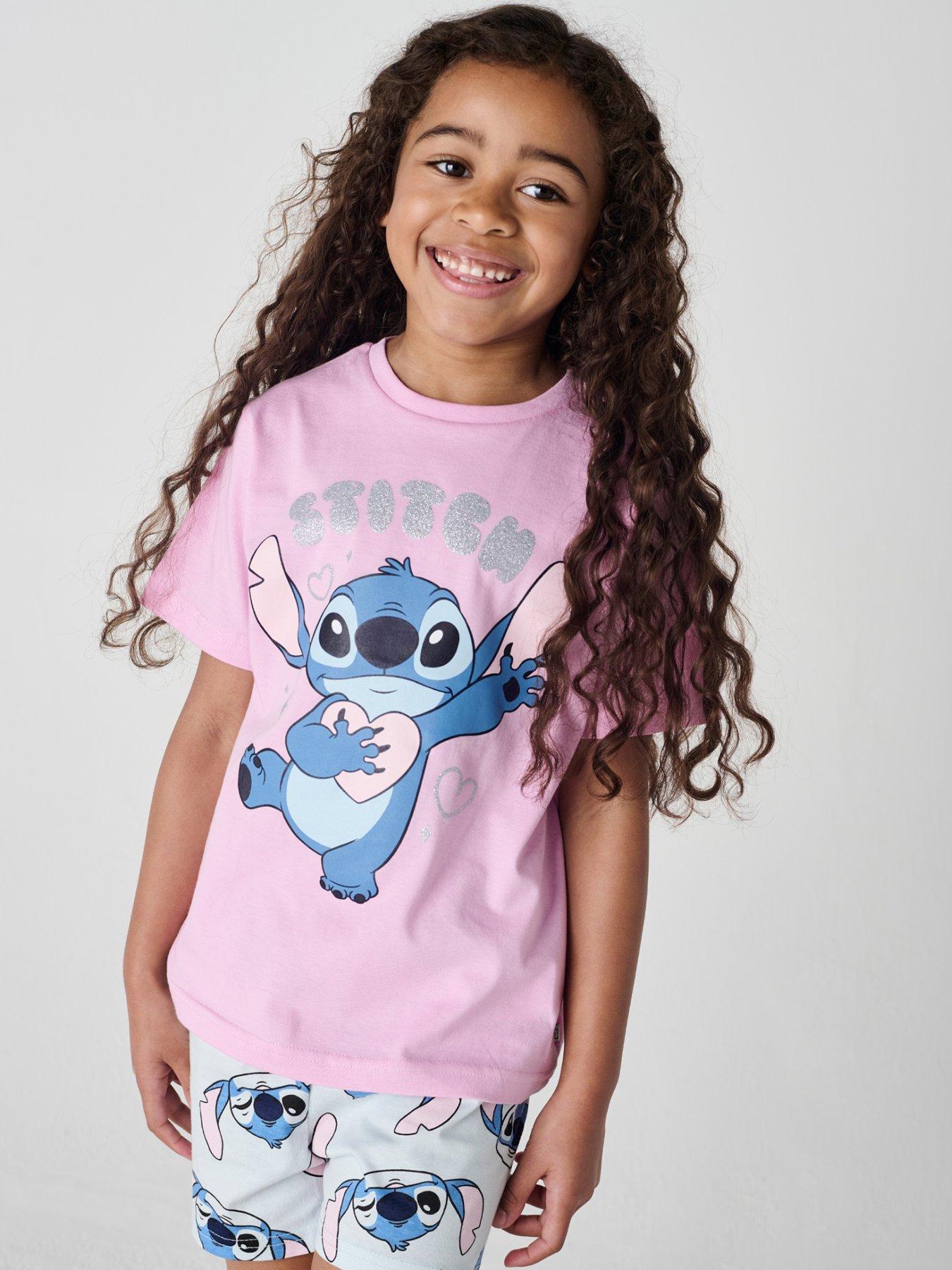 undefined Stitch Girls Short Pyjama Set