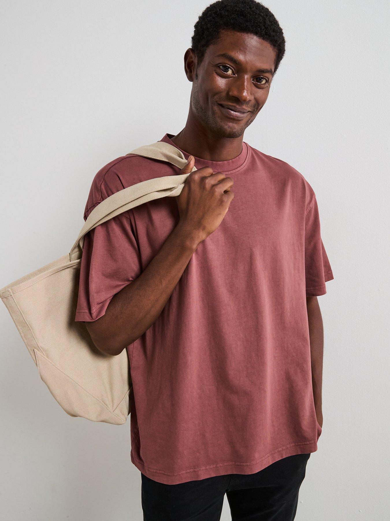undefined Acid Wash T-Shirt - Rust
