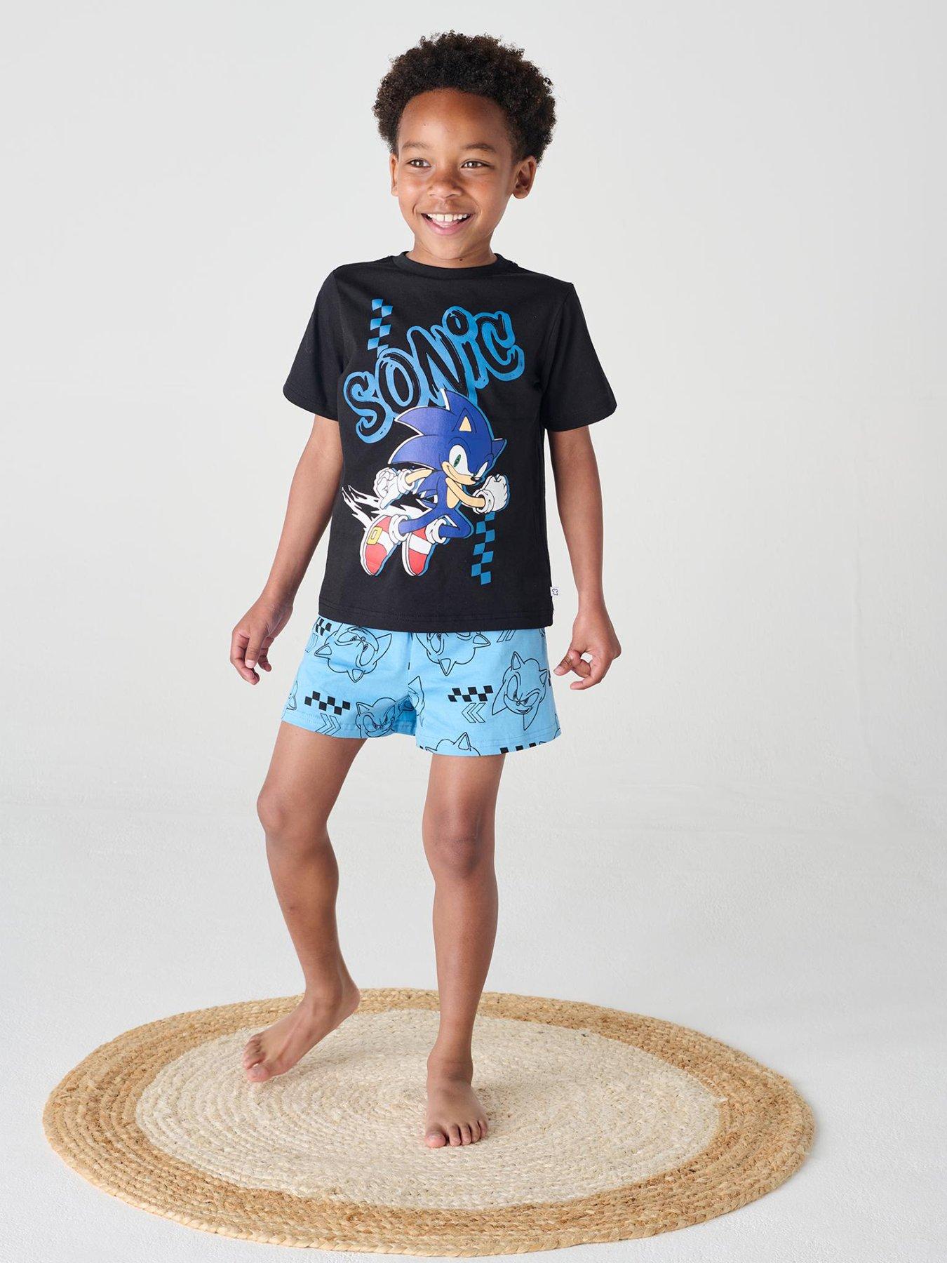 undefined Sonic The Hedgehog Boys Short Pyjama Set