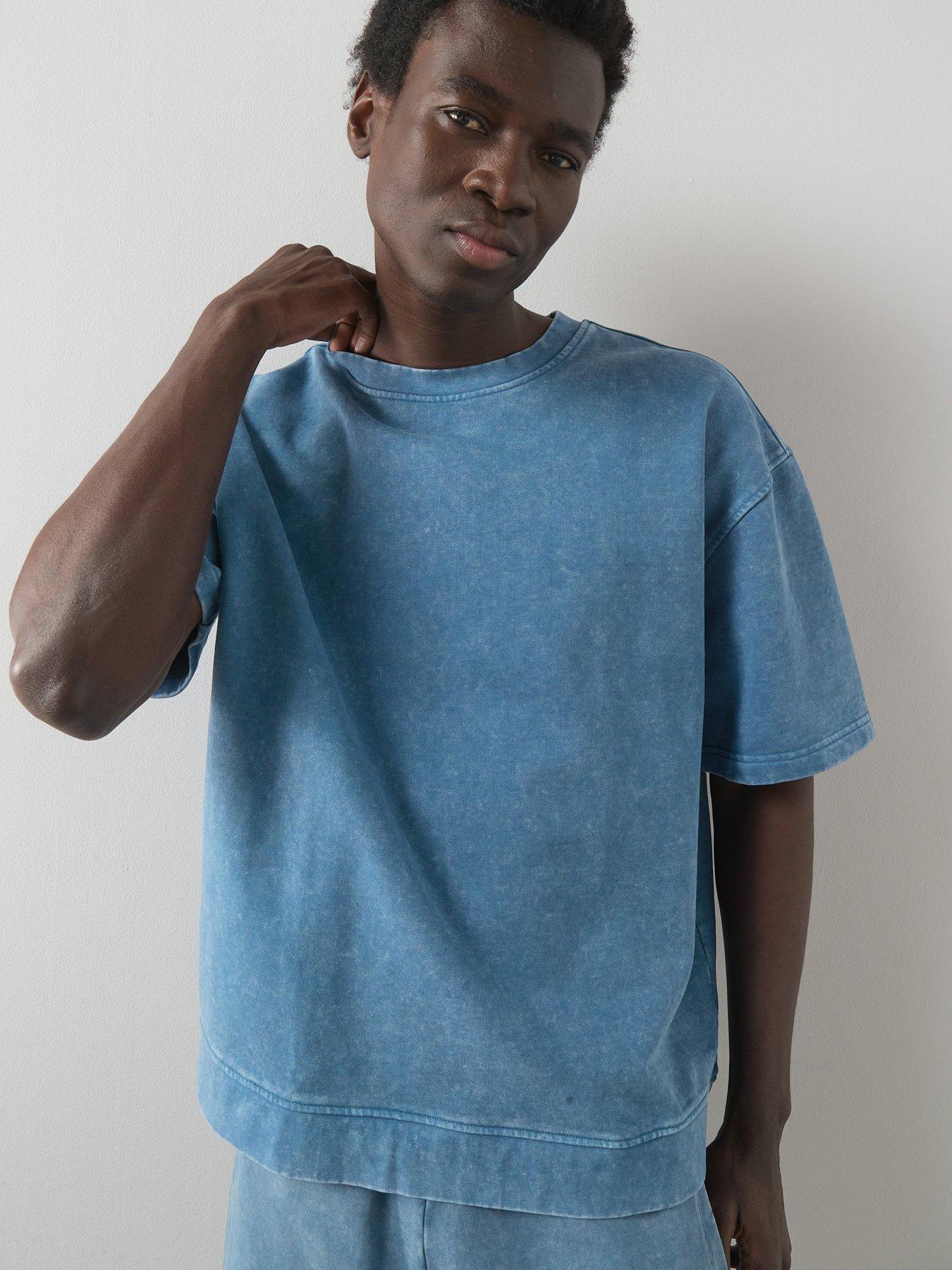Very Man: Washed Heavyweight Tee - Blue