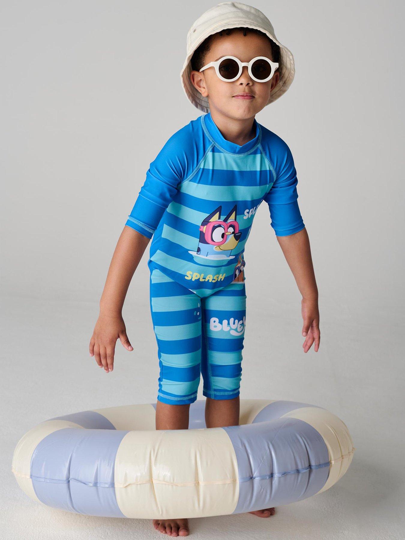 undefined Boys Bluey Swim Set