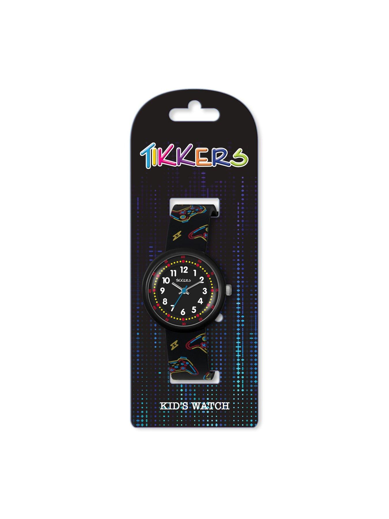 Image 5 of 5 of Tikkers Black Printed Gamer Strap Watch