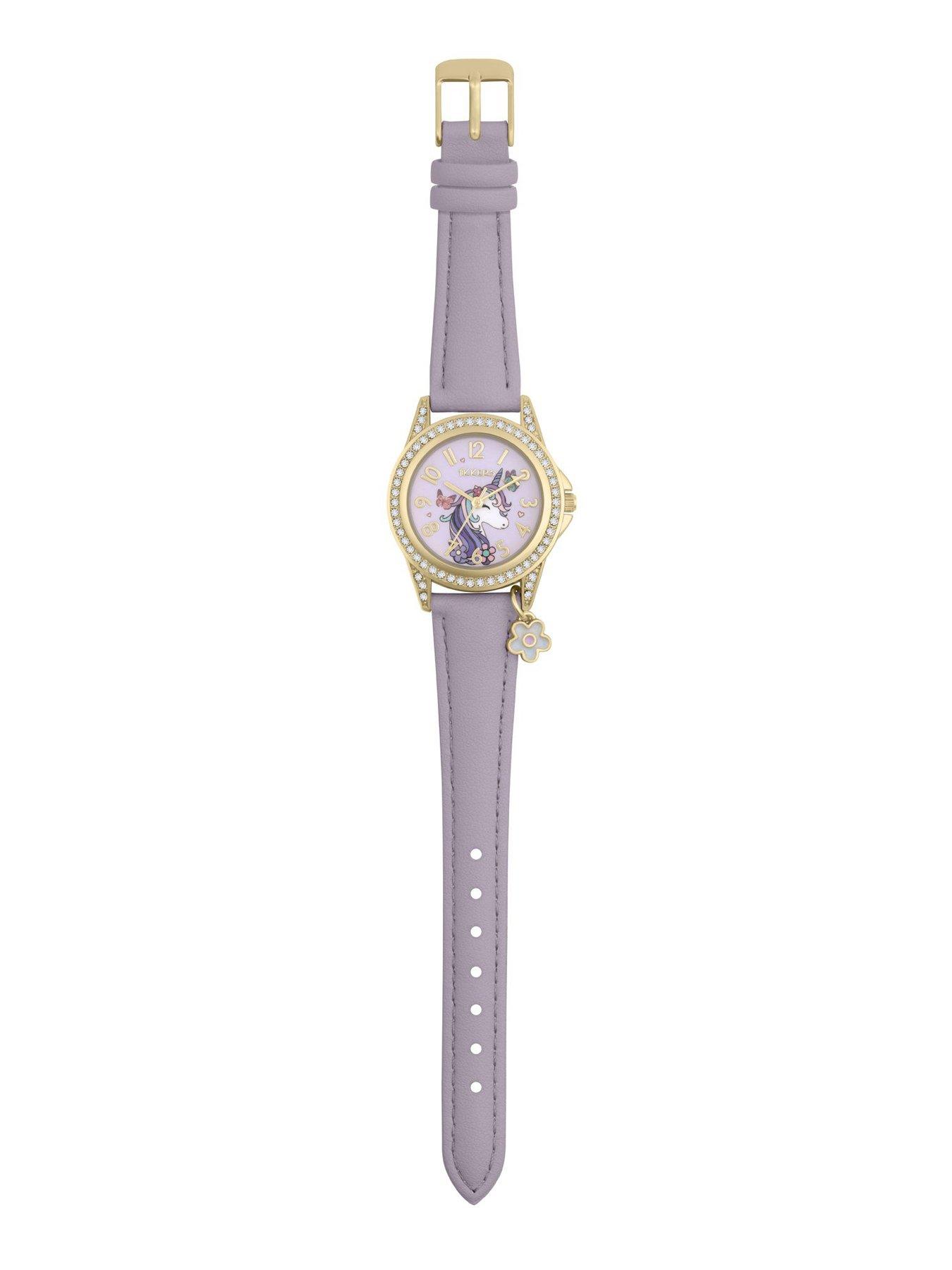 Tikkers Set Orologio E Bracciali Amicizia Per Ragazze - Oro Rosa, Cinturino Rosa - 2