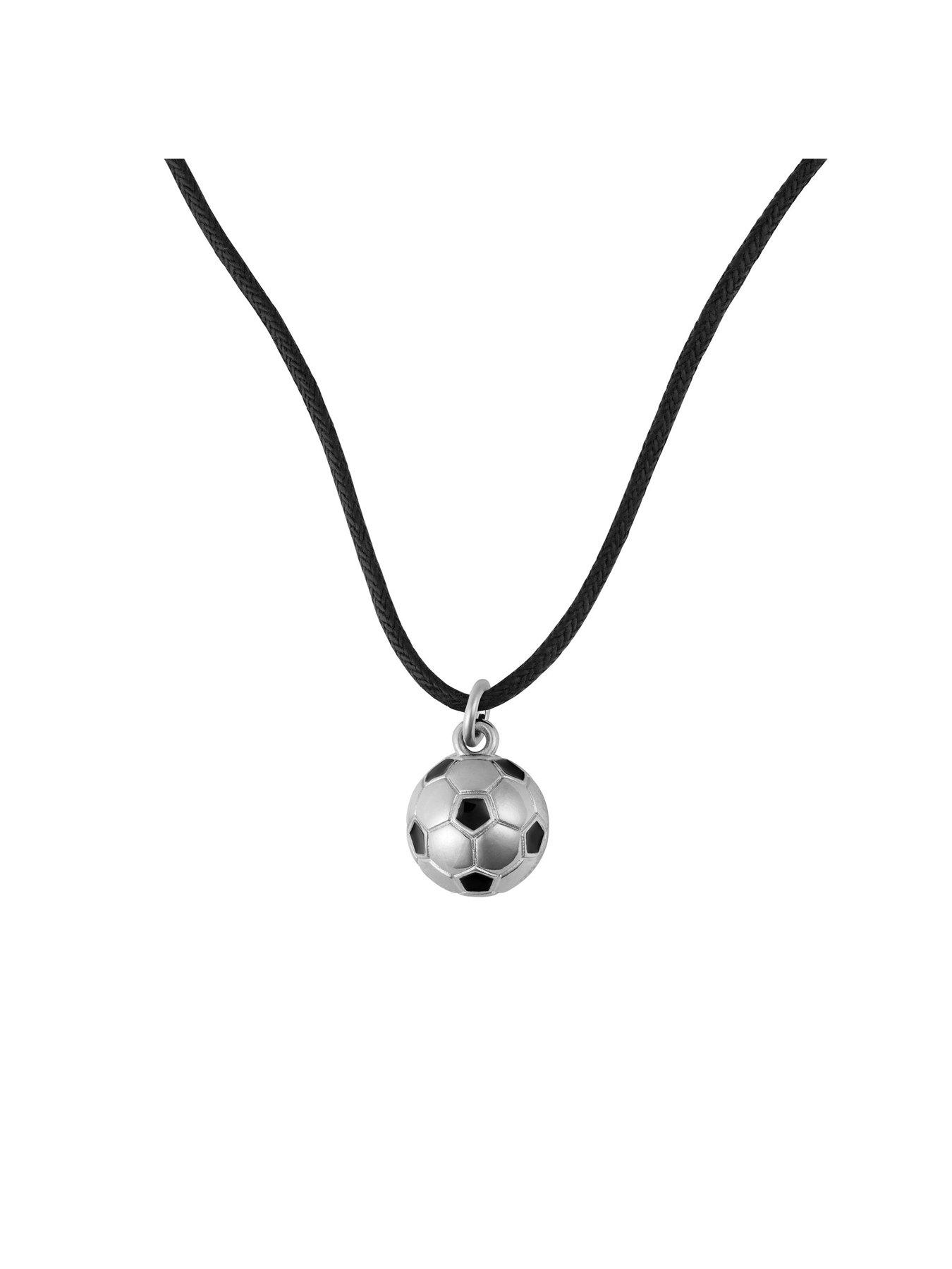Image 5 of 7 of Tikkers Black &amp; Orange Football Watch, Necklace and Wallet Gift Set