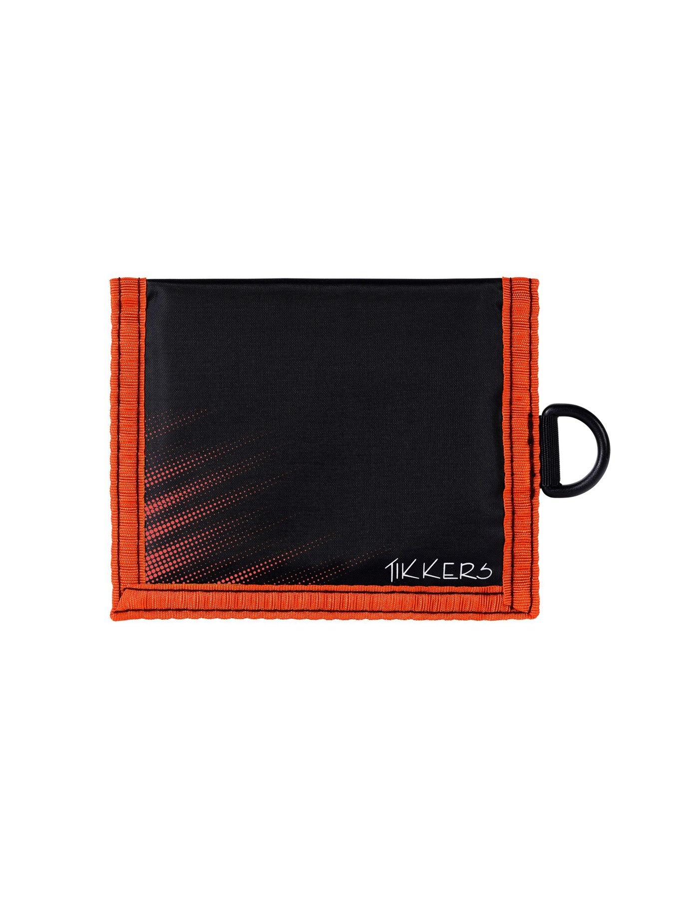 Image 6 of 7 of Tikkers Black &amp; Orange Football Watch, Necklace and Wallet Gift Set