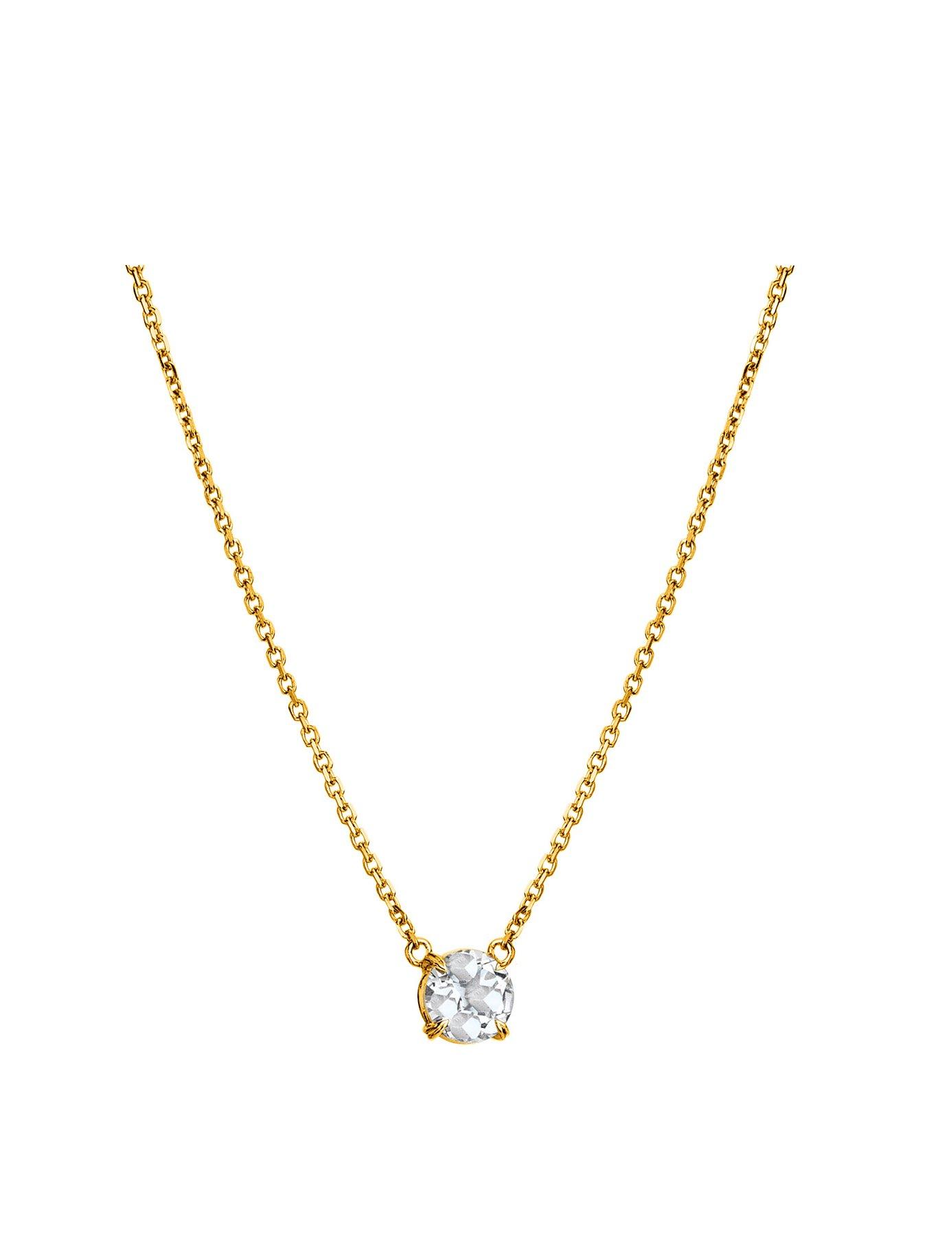 Hot Diamonds HDXGEM Tender Solitaire Necklace