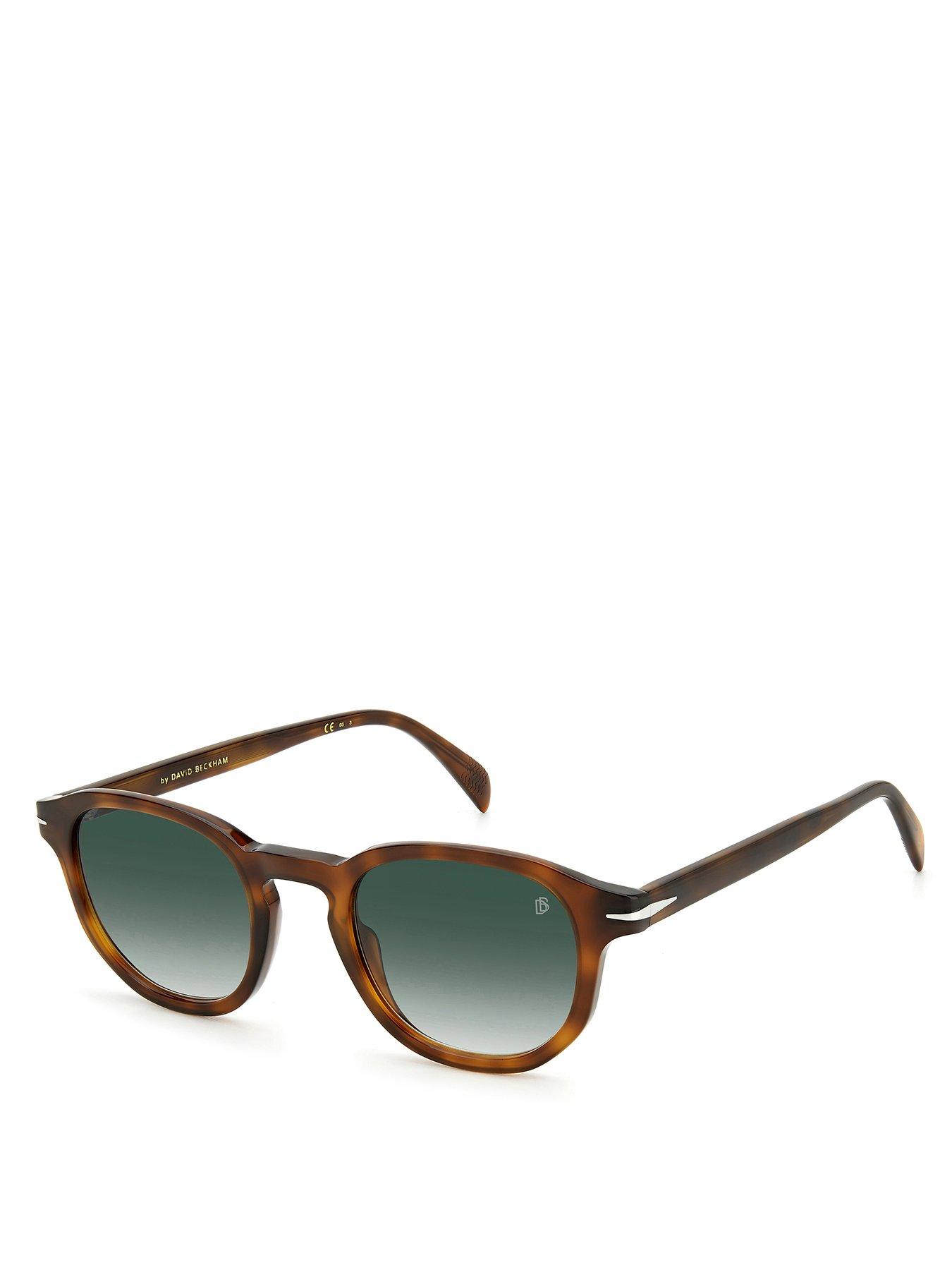 undefined Green Shaded Round Sunglasses