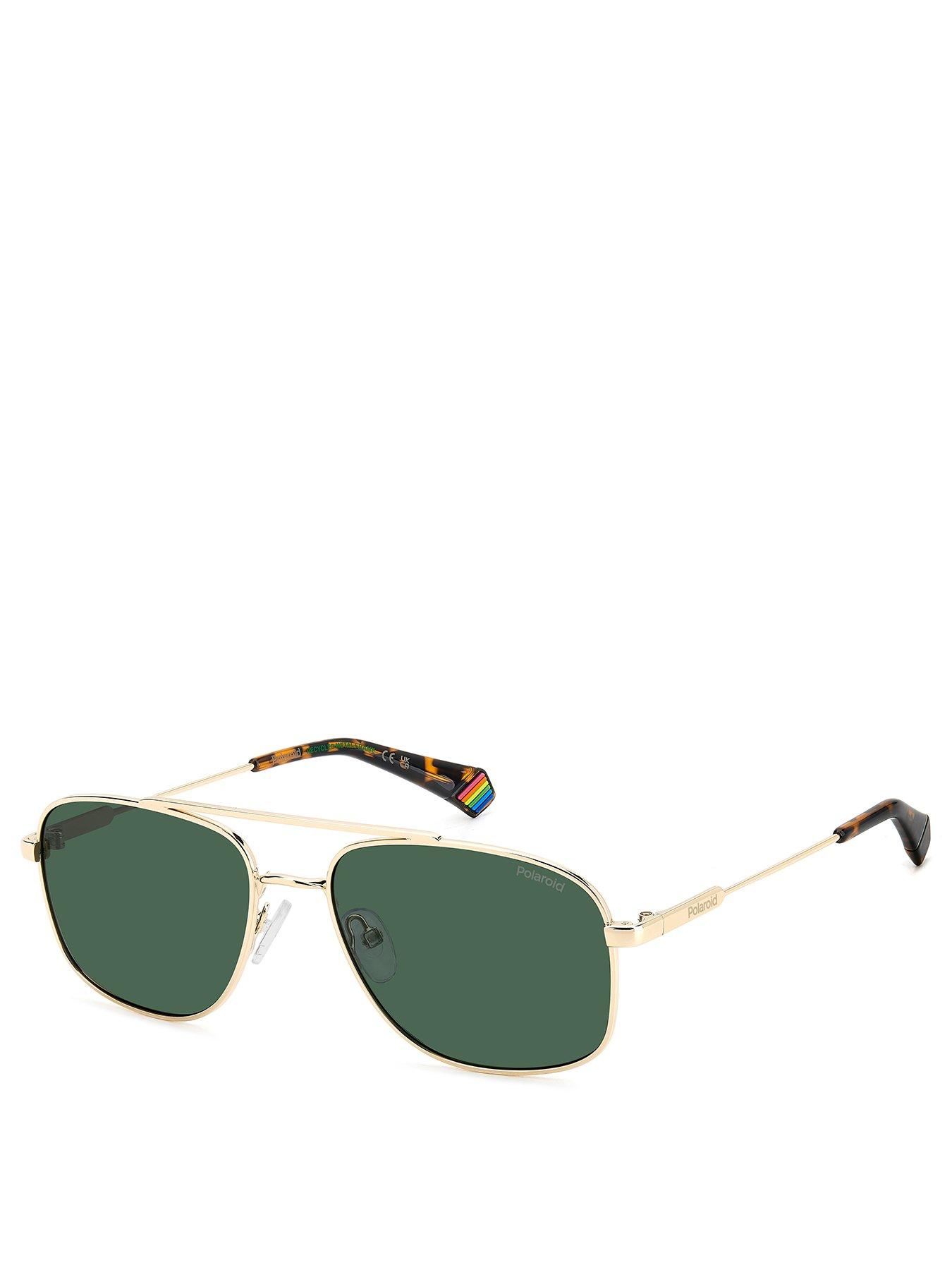 Image 2 of 5 of Polaroid Metal Rectangular&nbsp;Sunglasses