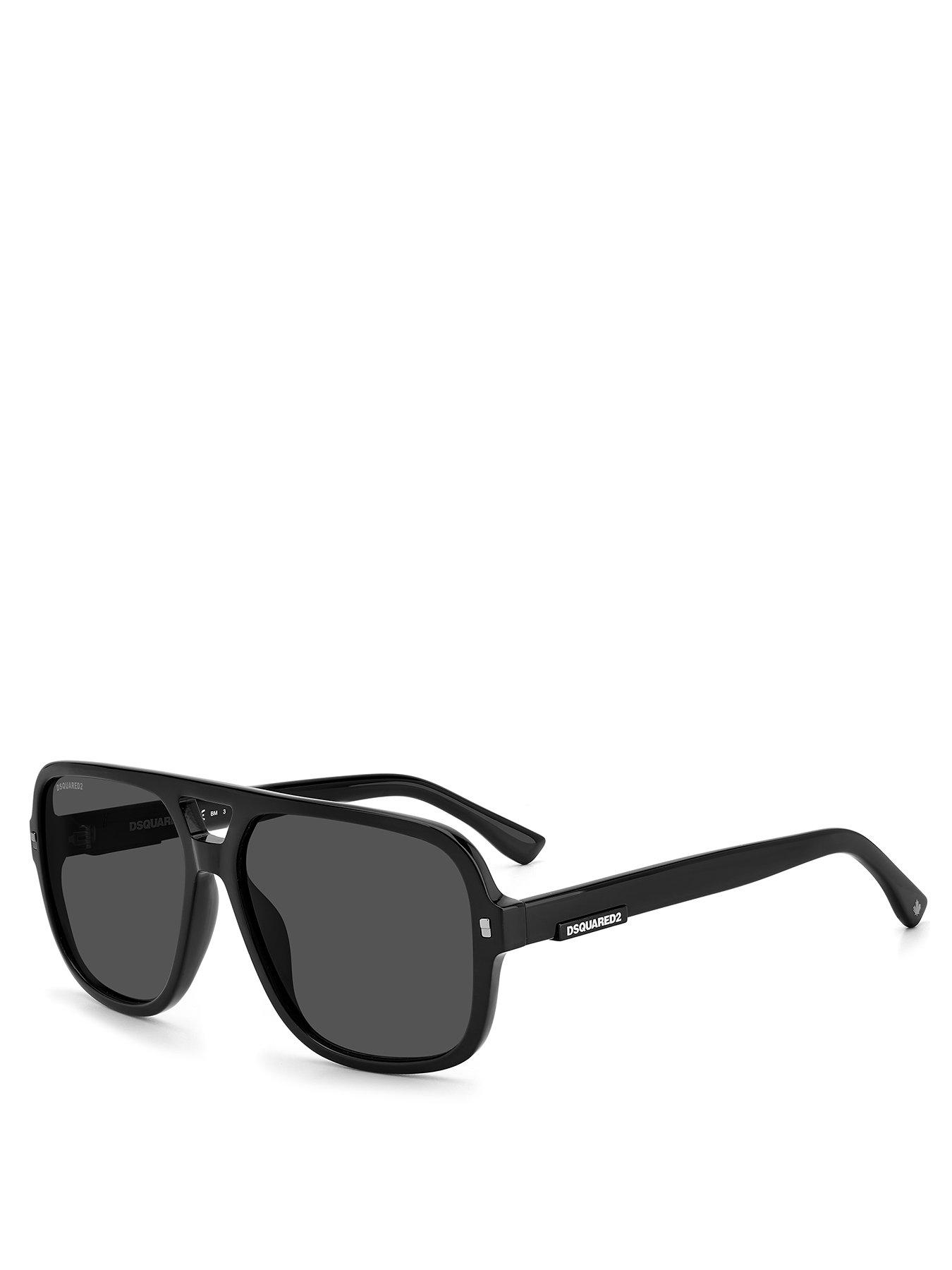 undefined Sqaure Double Bridge Sunglasses