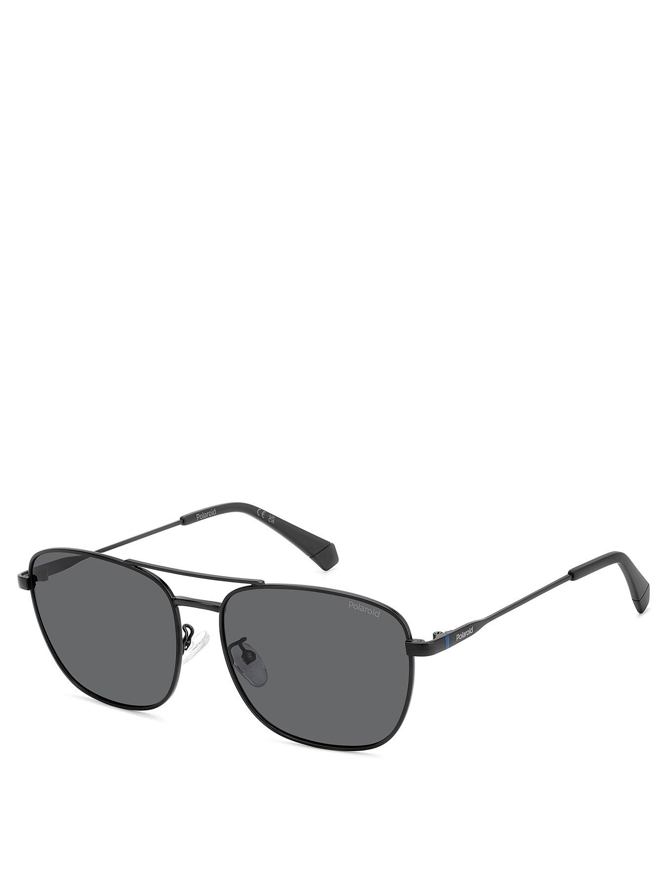 Image 2 of 5 of Polaroid Poloroid Grey Pz Small Double Bridge Sunglasses