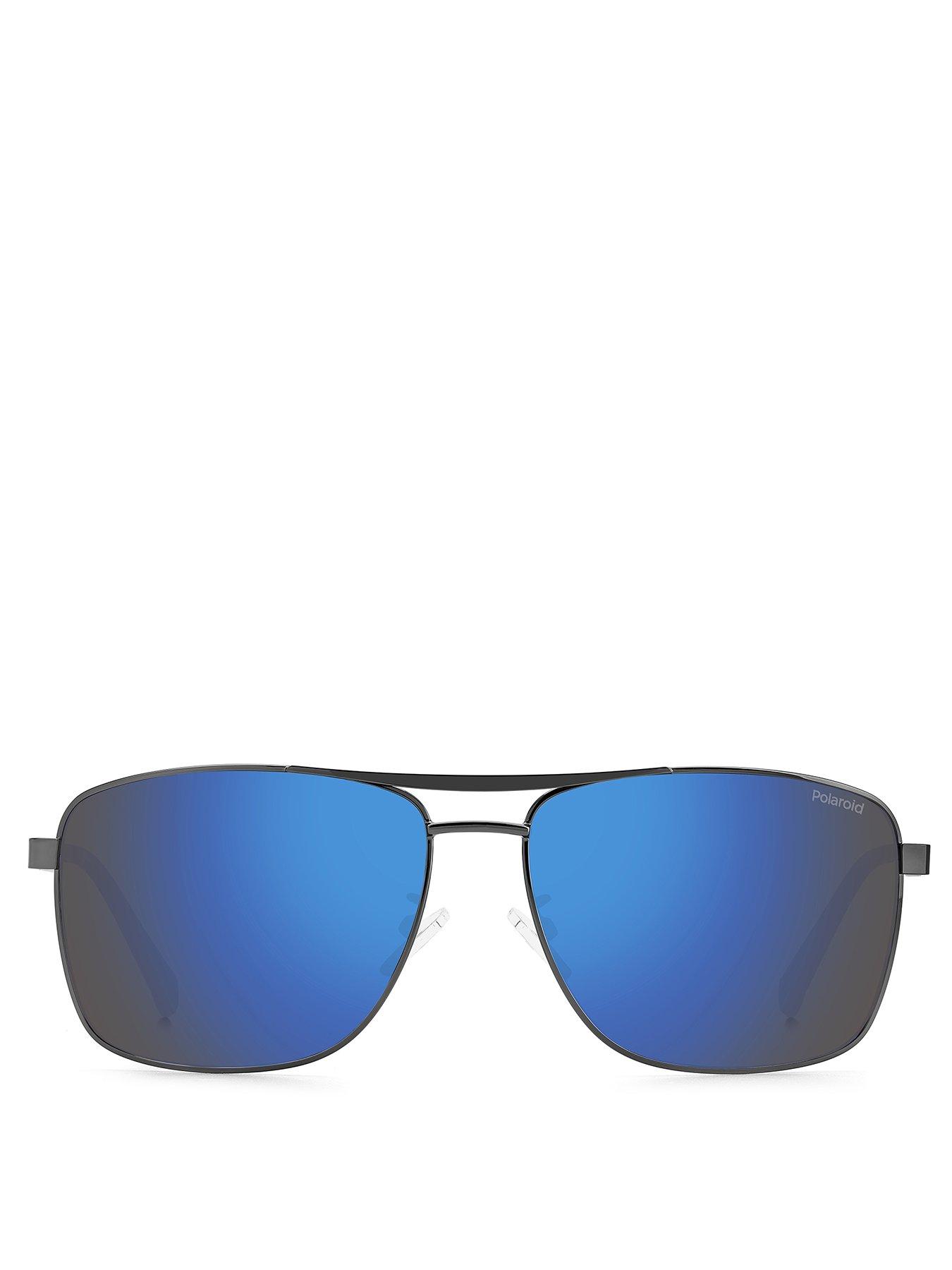 Image 3 of 4 of Polaroid Poloroidblue Sp Rectangular Sunglasses