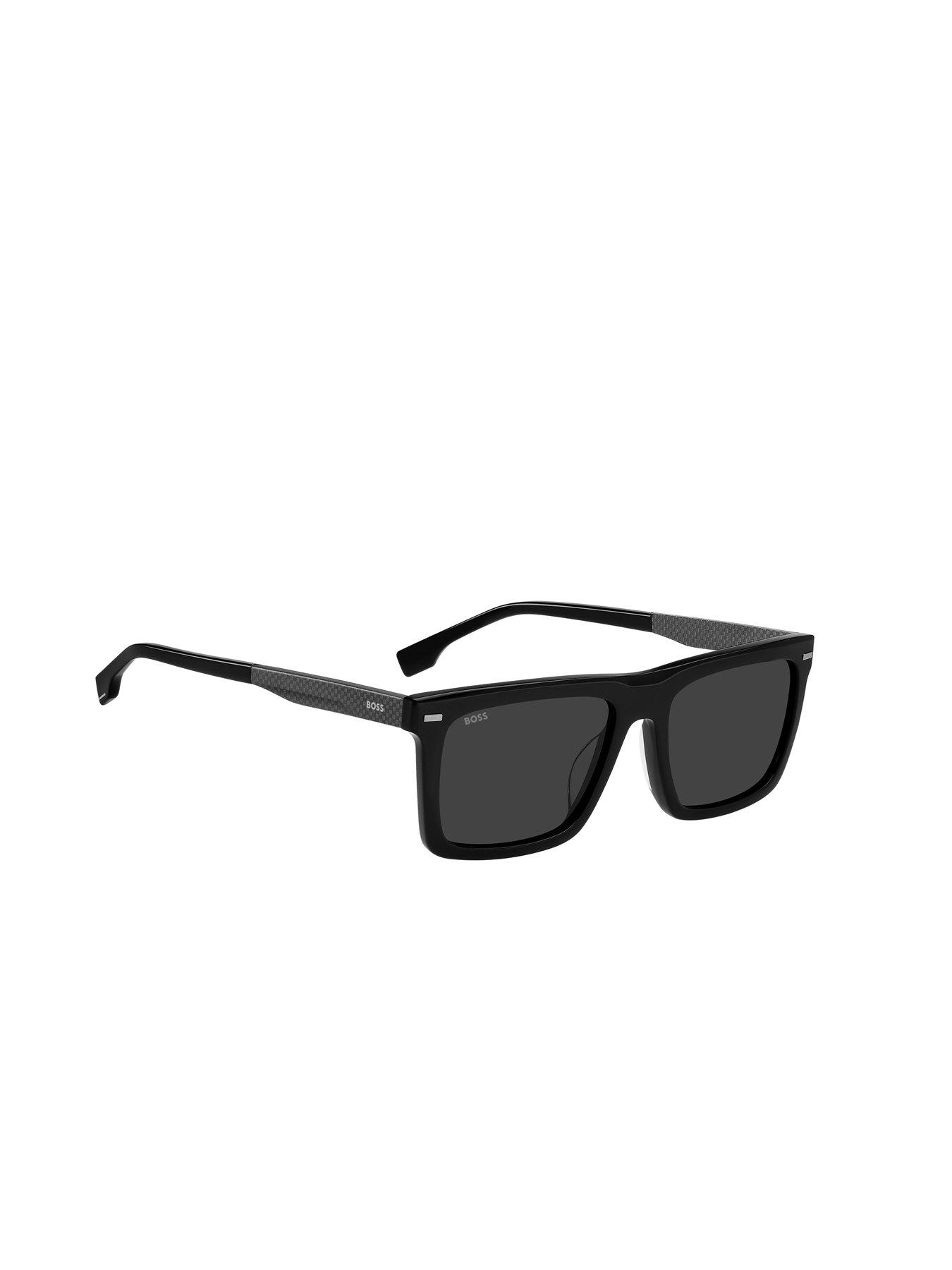 Image 2 of 4 of BOSS Hugo Boss Rectangular Acetate Sunglasses