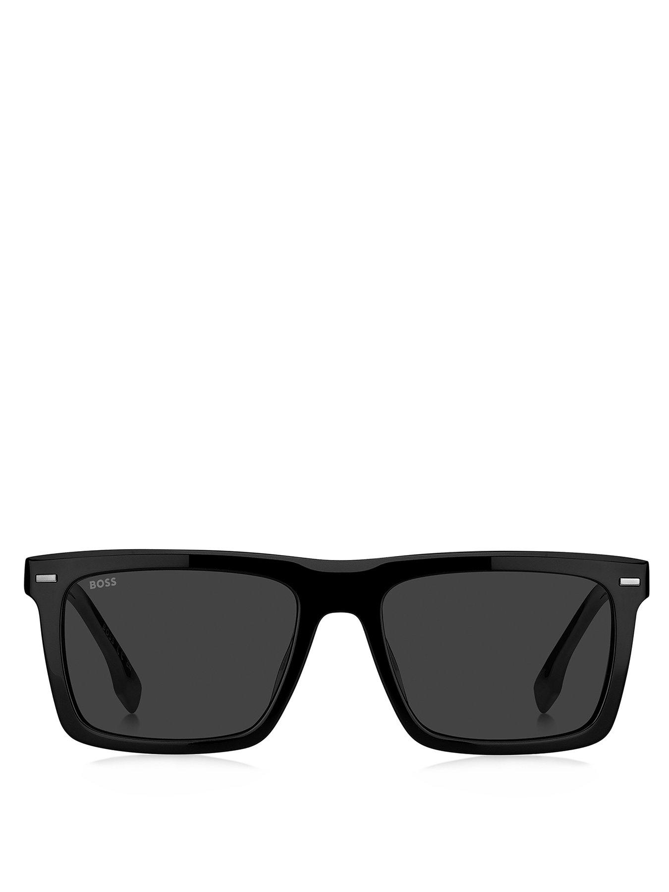 Image 3 of 4 of BOSS Hugo Boss Rectangular Acetate Sunglasses
